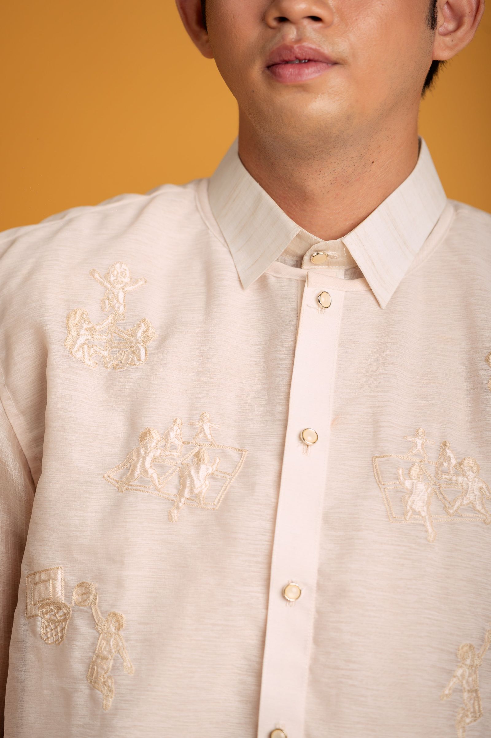 MNL EMGEE by Get Spotted: Palaro Two Way Pina Barong