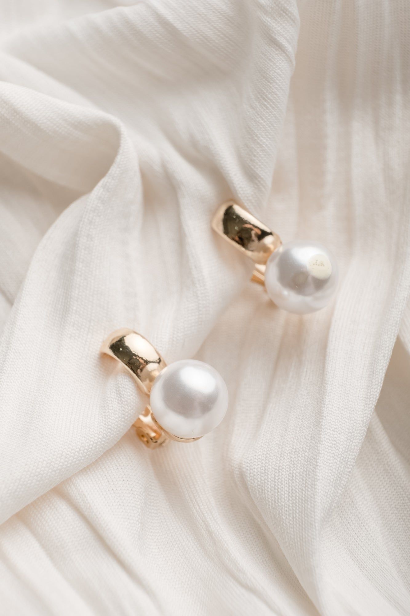 As Long As I Got Pearls Clip-On Earrings