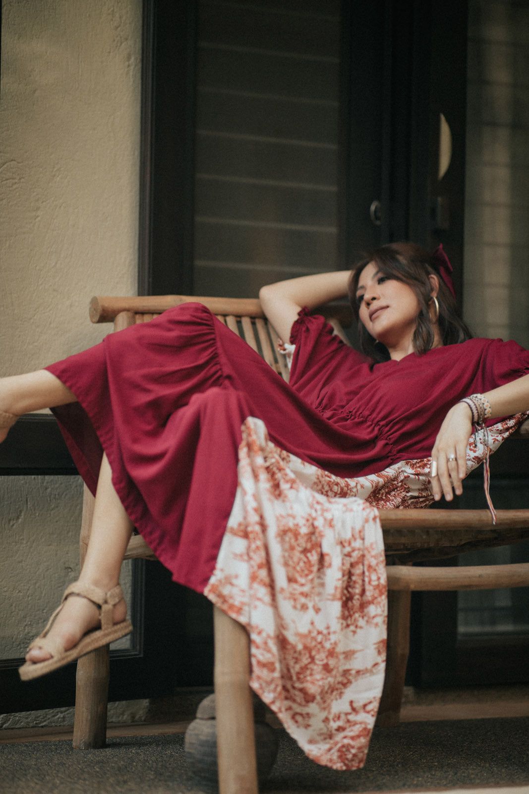 GET SPOTTED SHOP STOCKS BFM x LDG: Hiraya Reversible Dress with Adjustable Waist