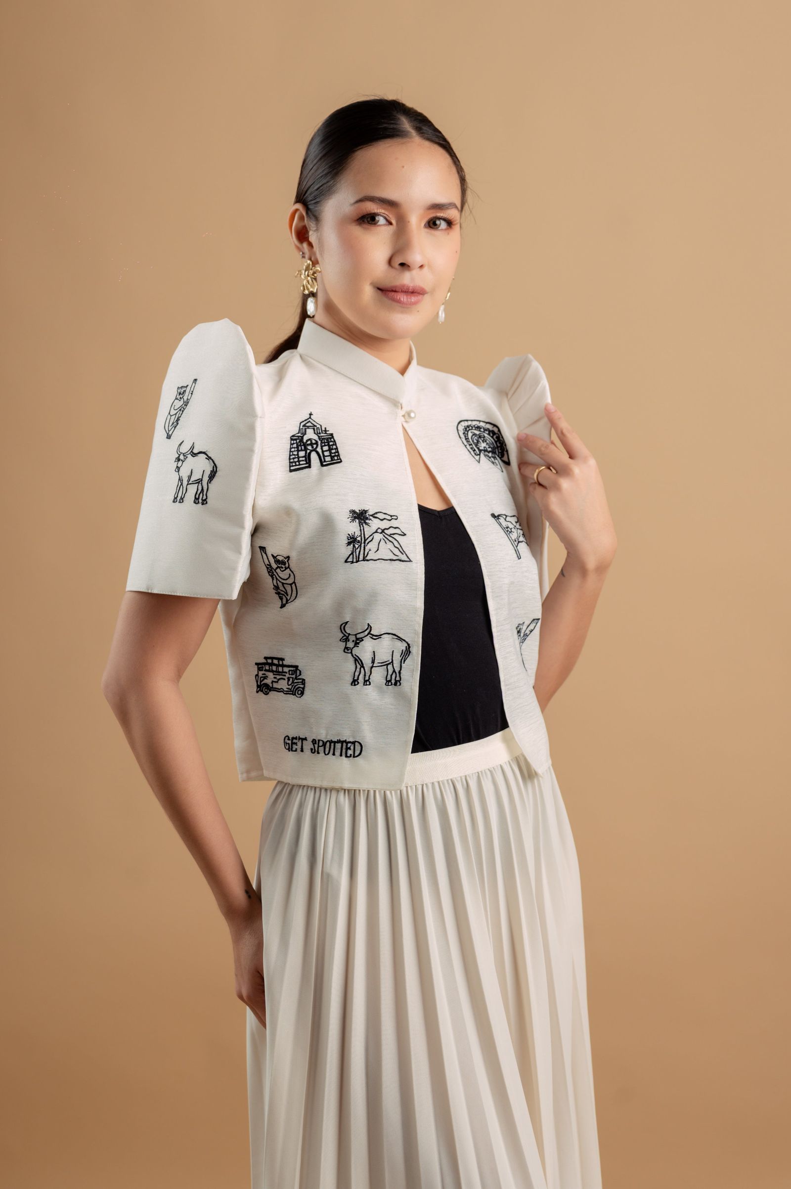 Modern Filipiniana: Luna Bolero