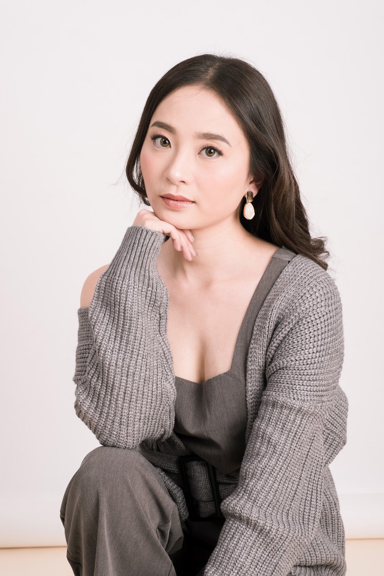 Consuela Knitted Top with Belt