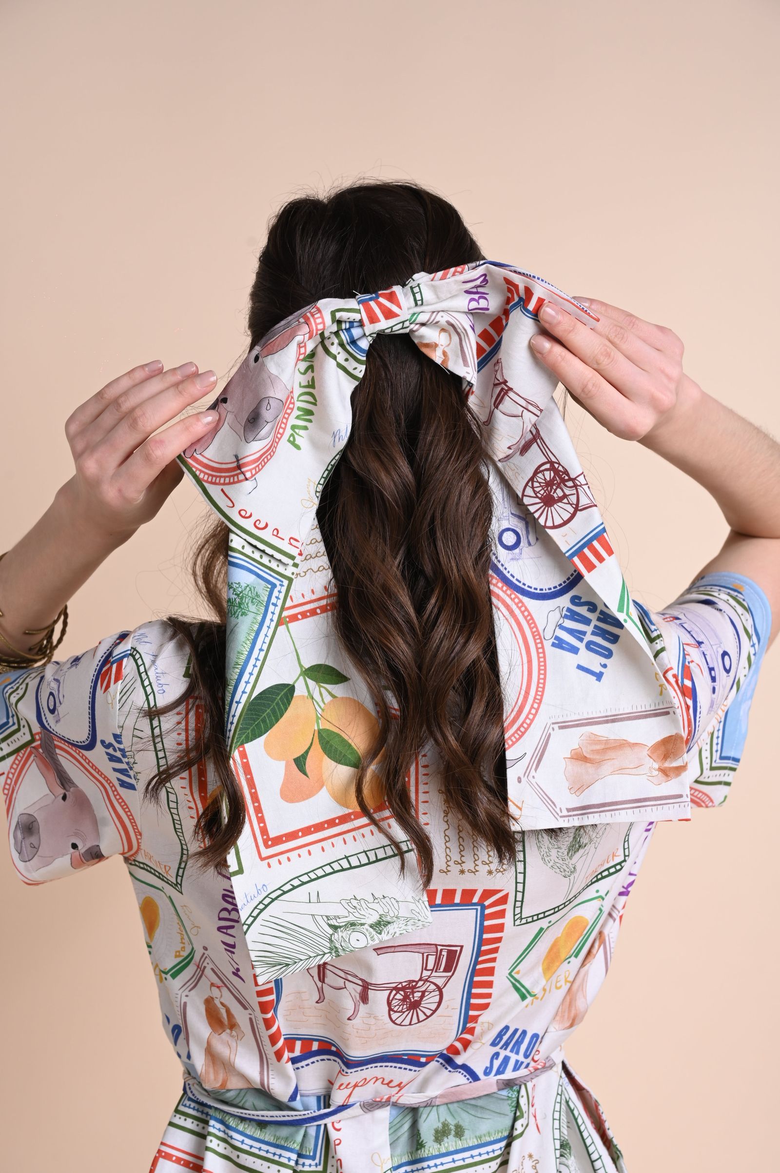 Jenny Print Series 2: Pamana Postmarks - Tori Princess Bow