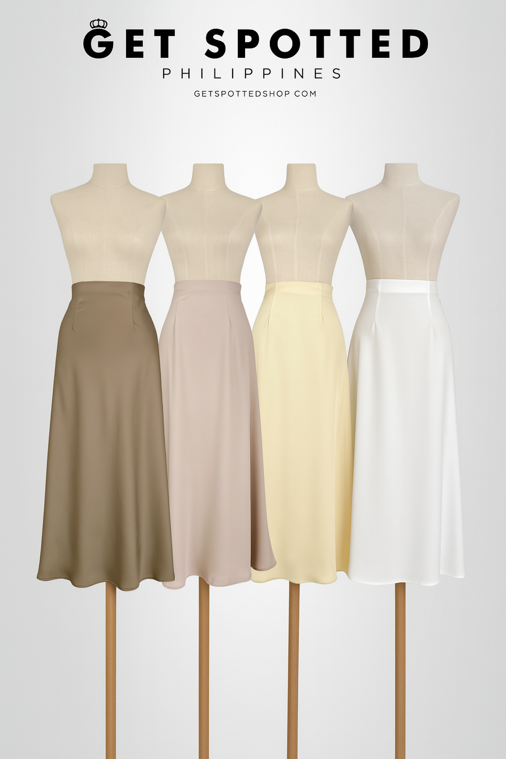 Solstice Collection 2: Solenna Satin Skirt