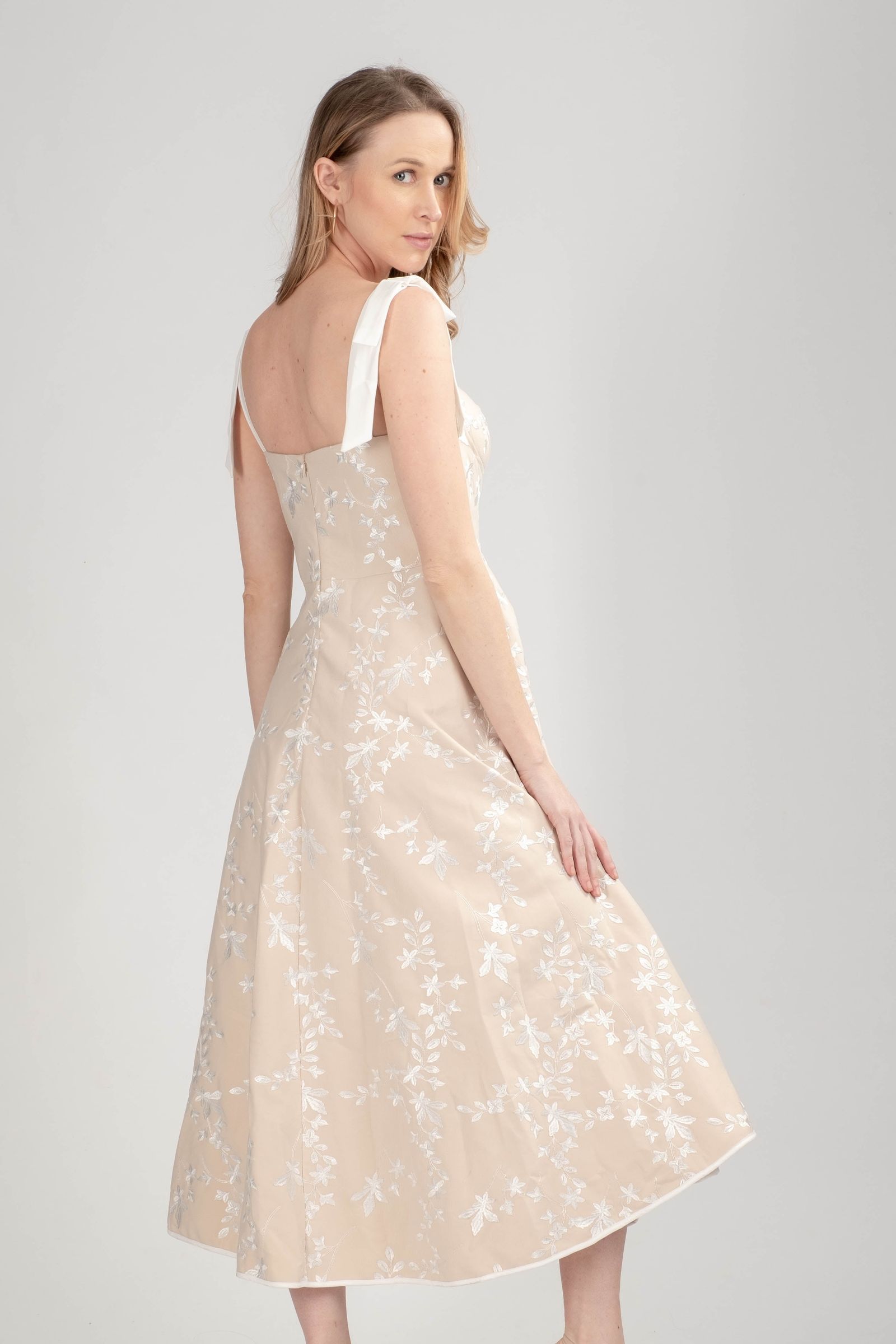 Holiday 11 Bustier Midi Dress