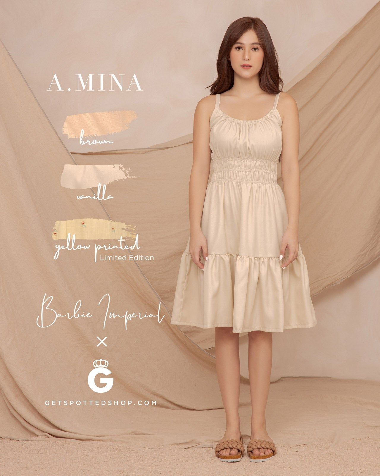 Barbie x GS: A. Mina Dress