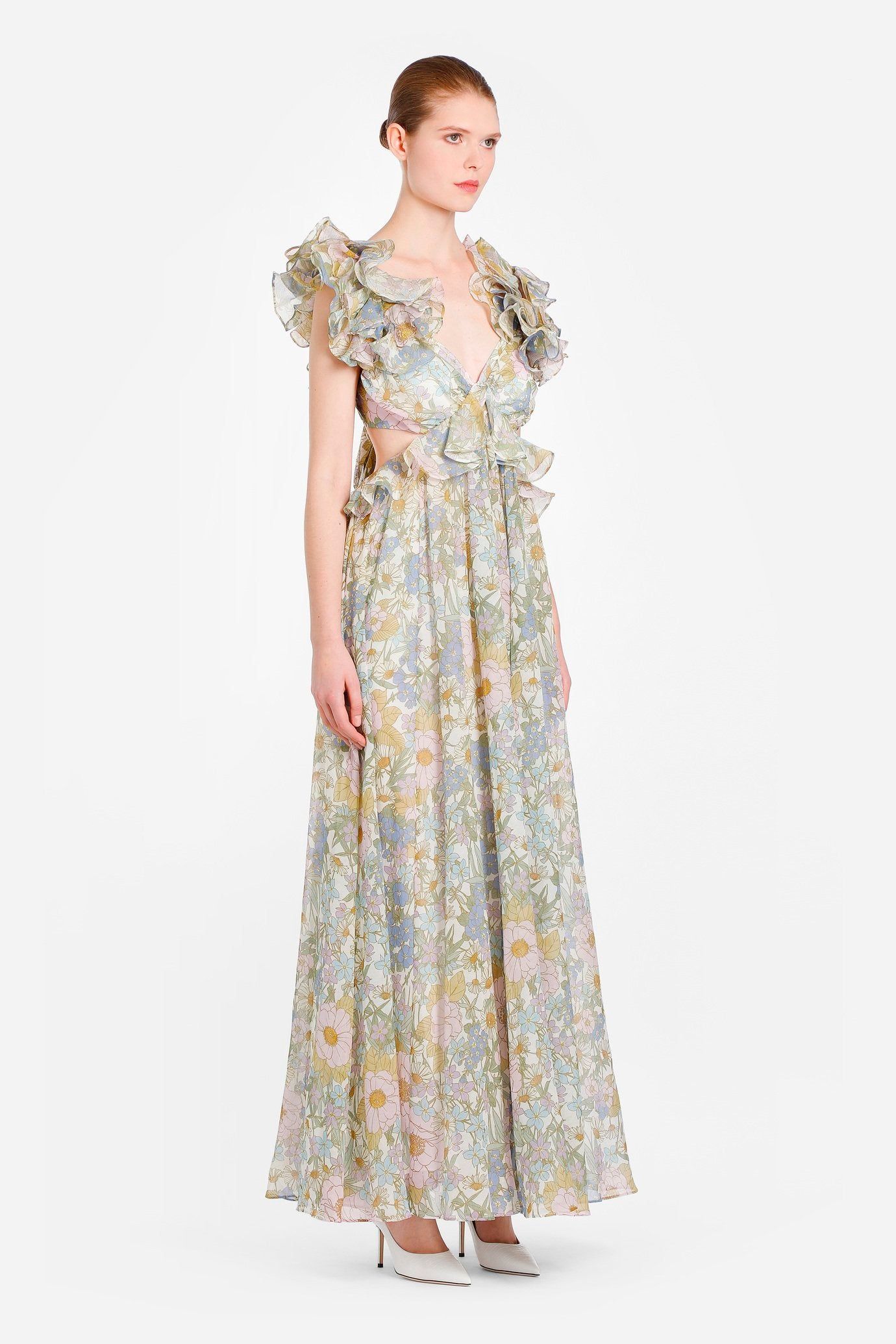 Holiday 02 Rose Sexy Maxi