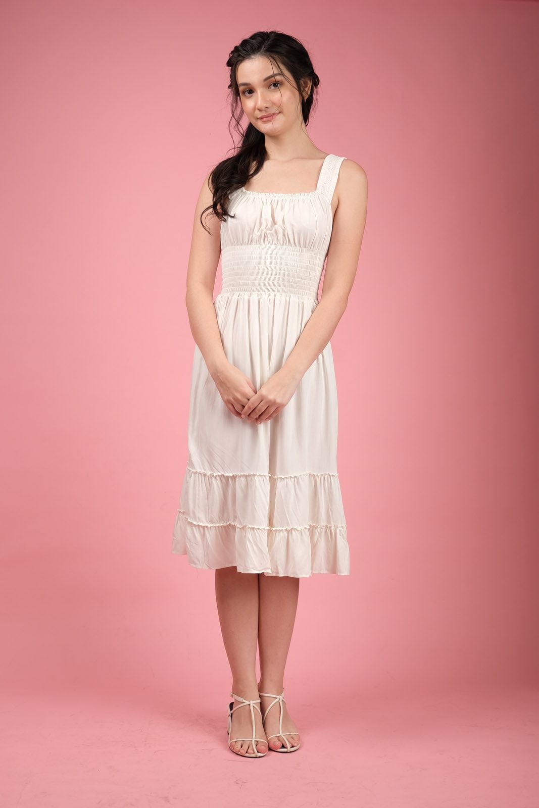 Hannah White Dress