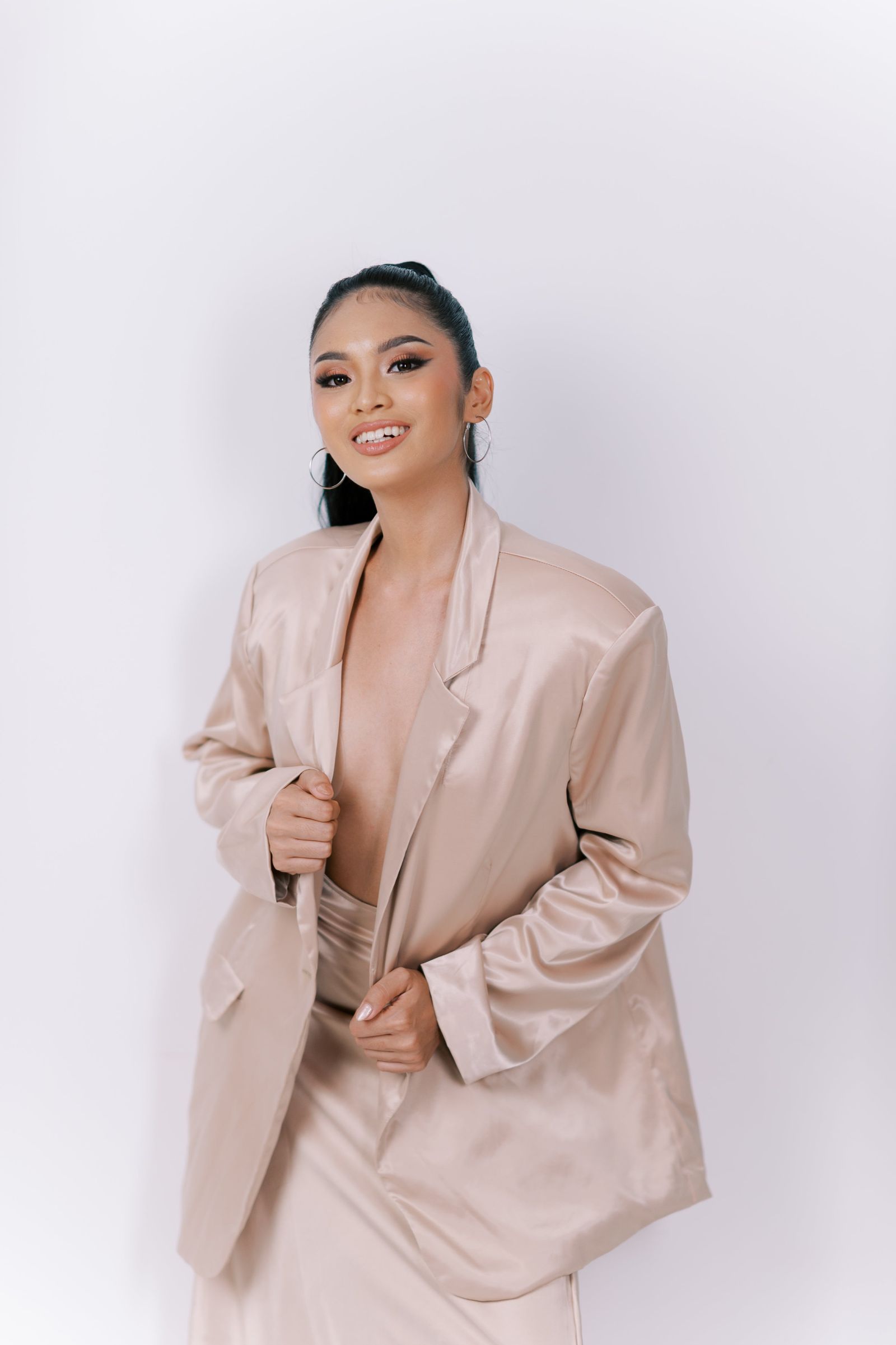 GS Party: Tracy Oversized Blazer and Maxi Skirt Set
