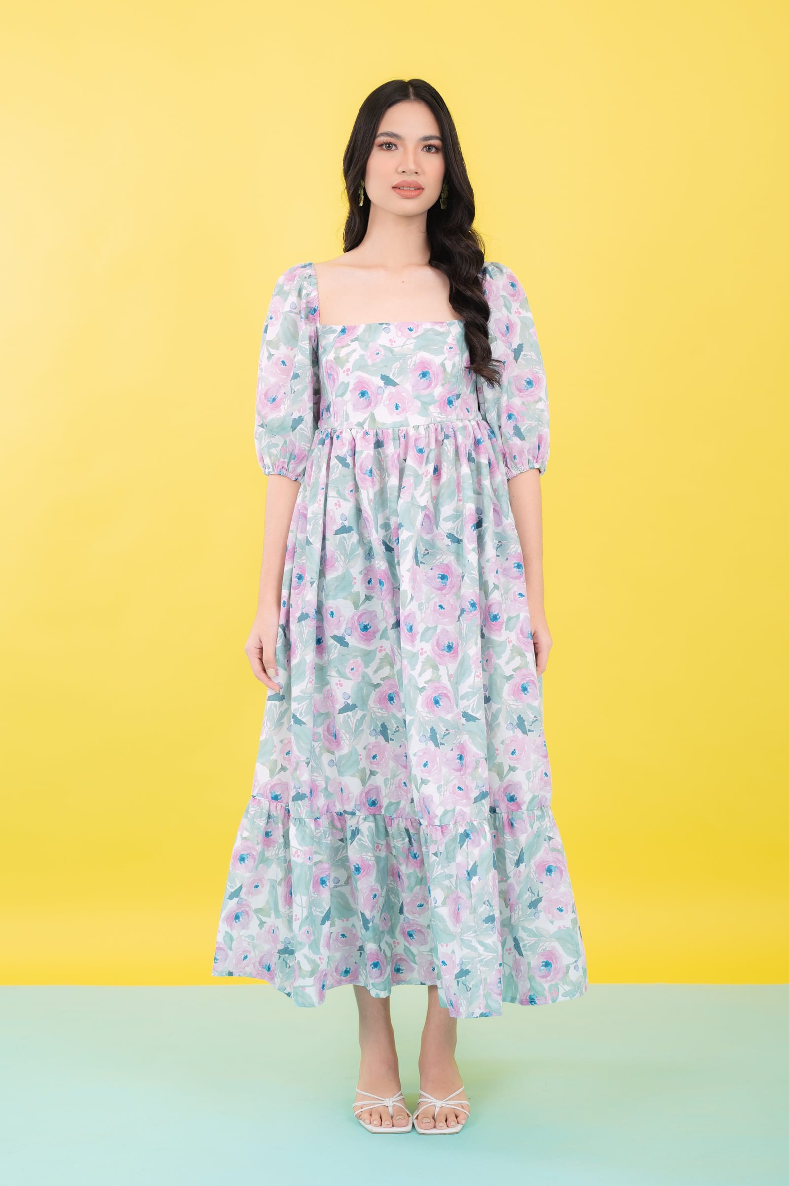 GS Summer: Cassandra in Floral Lavender (Limited)