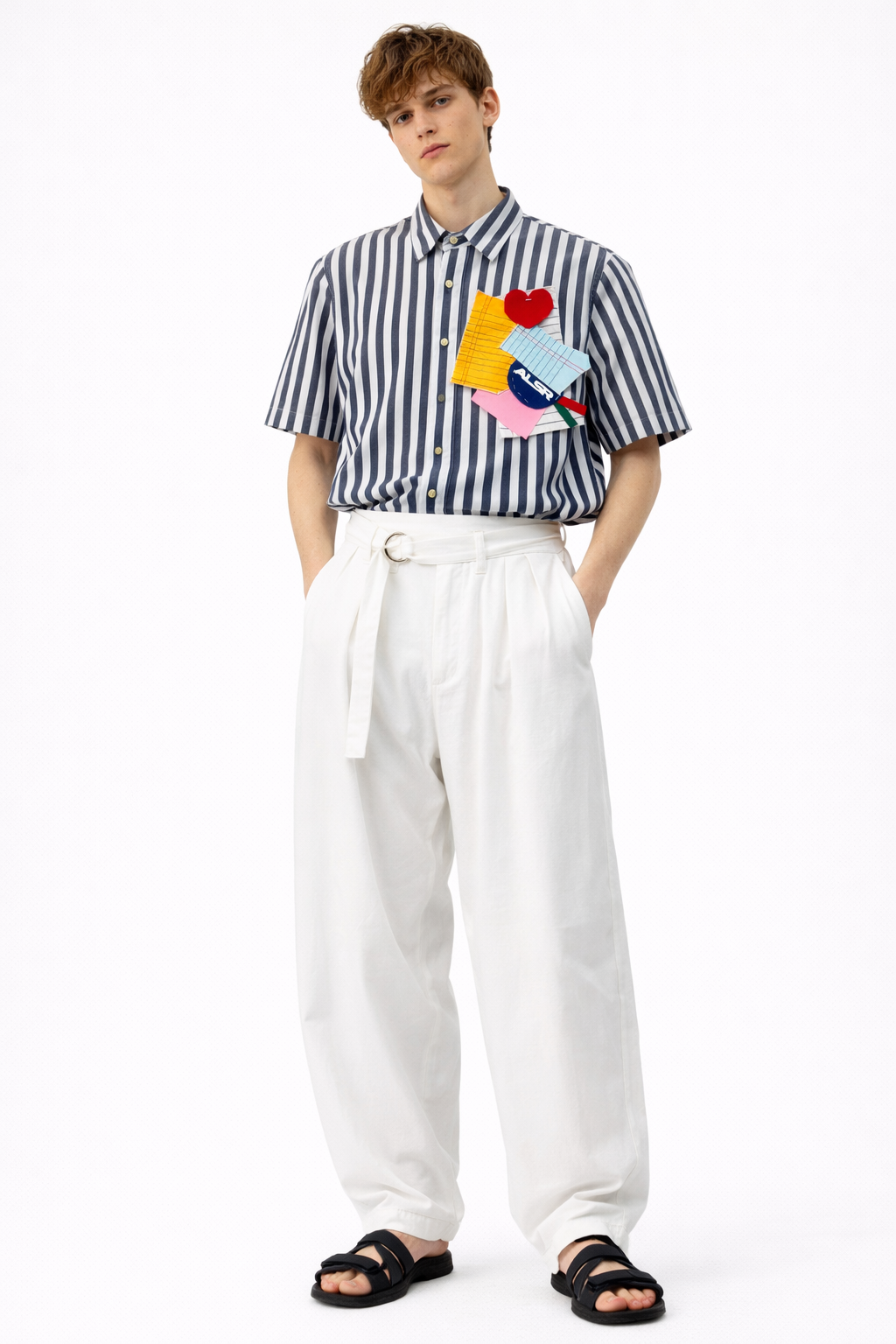 MNL EMGEE by Get Spotted: ALSR x GS  Beni Button-down Linen Shirt