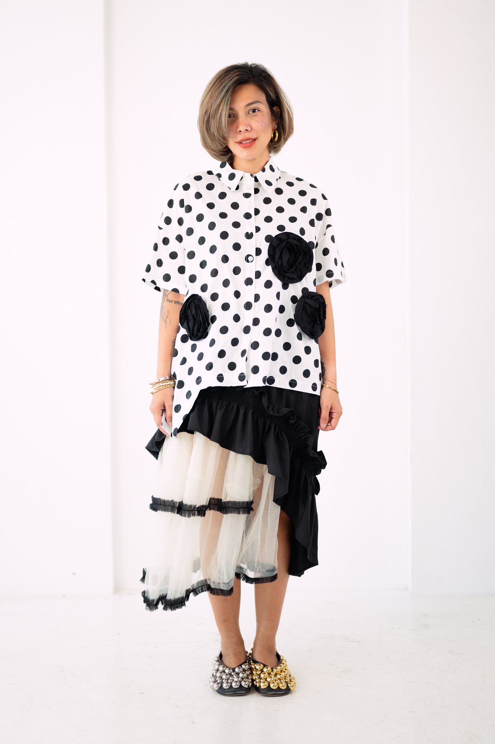 GS Androgynous: Shota Statement Skirt