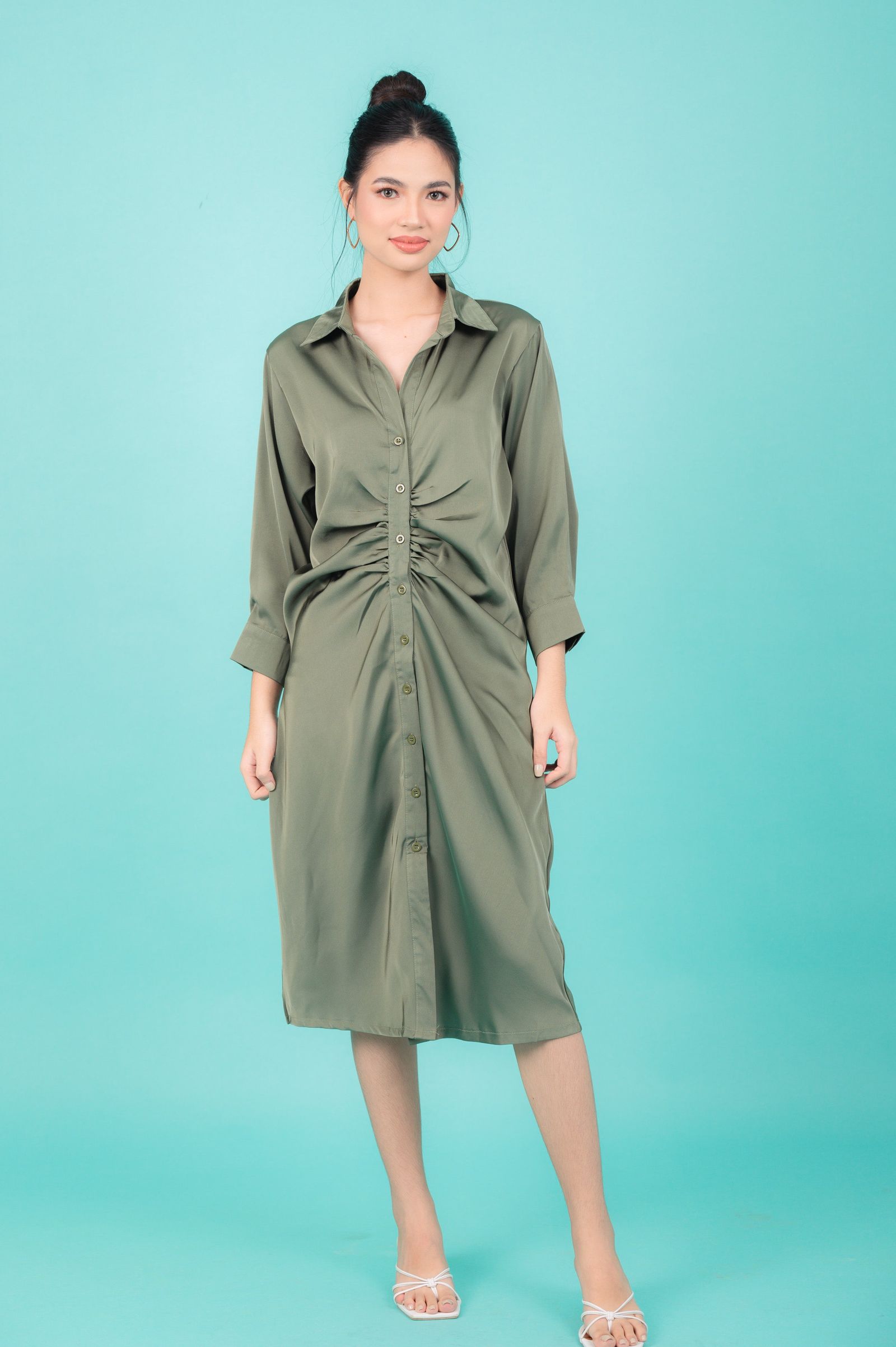 GS Events 2: Willow Silk Buttondown