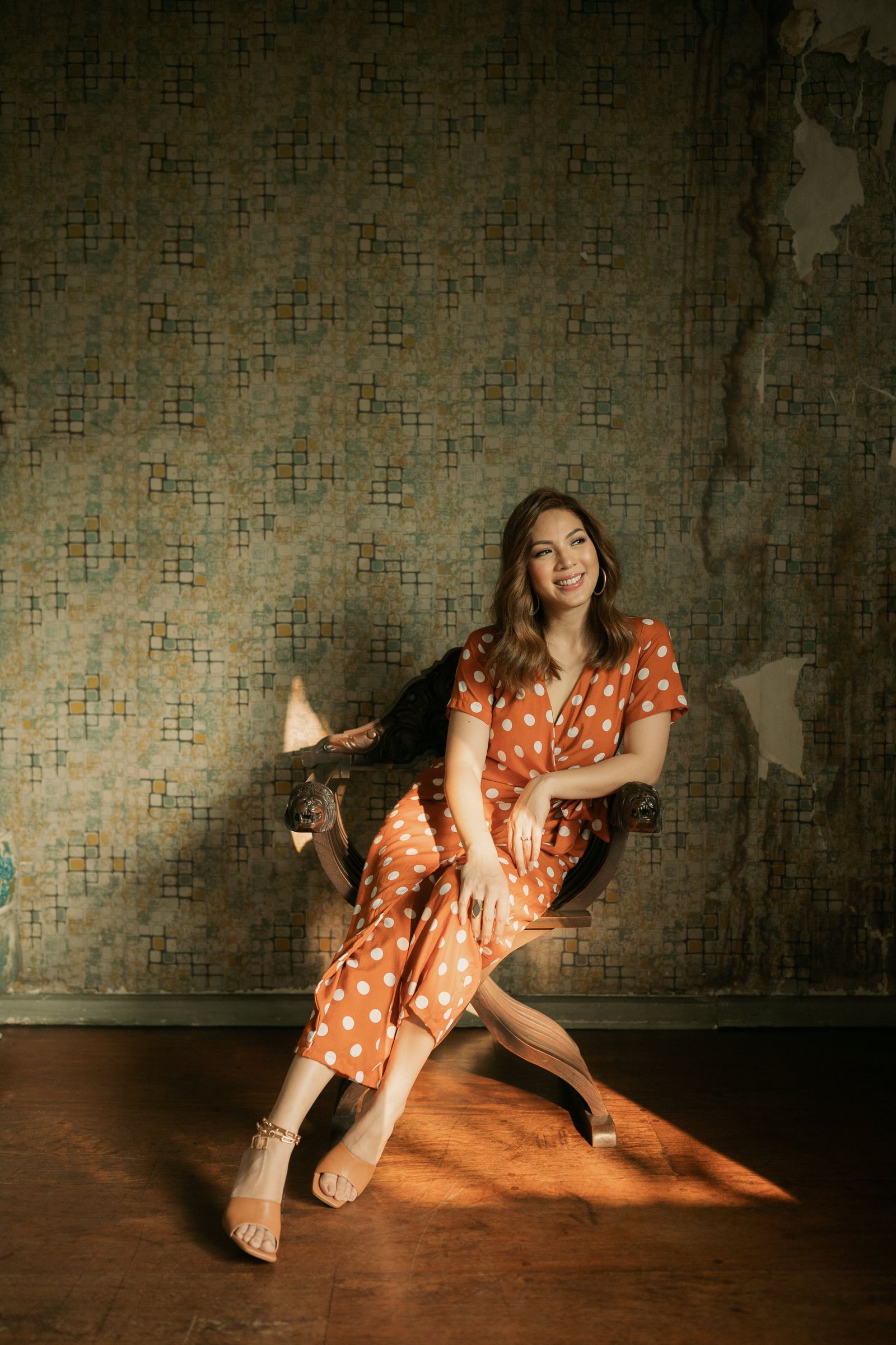 GET SPOTTED SHOP STOCKS BFM x LDG 4: LDG 4: Eadie Wrap Jumpsuit