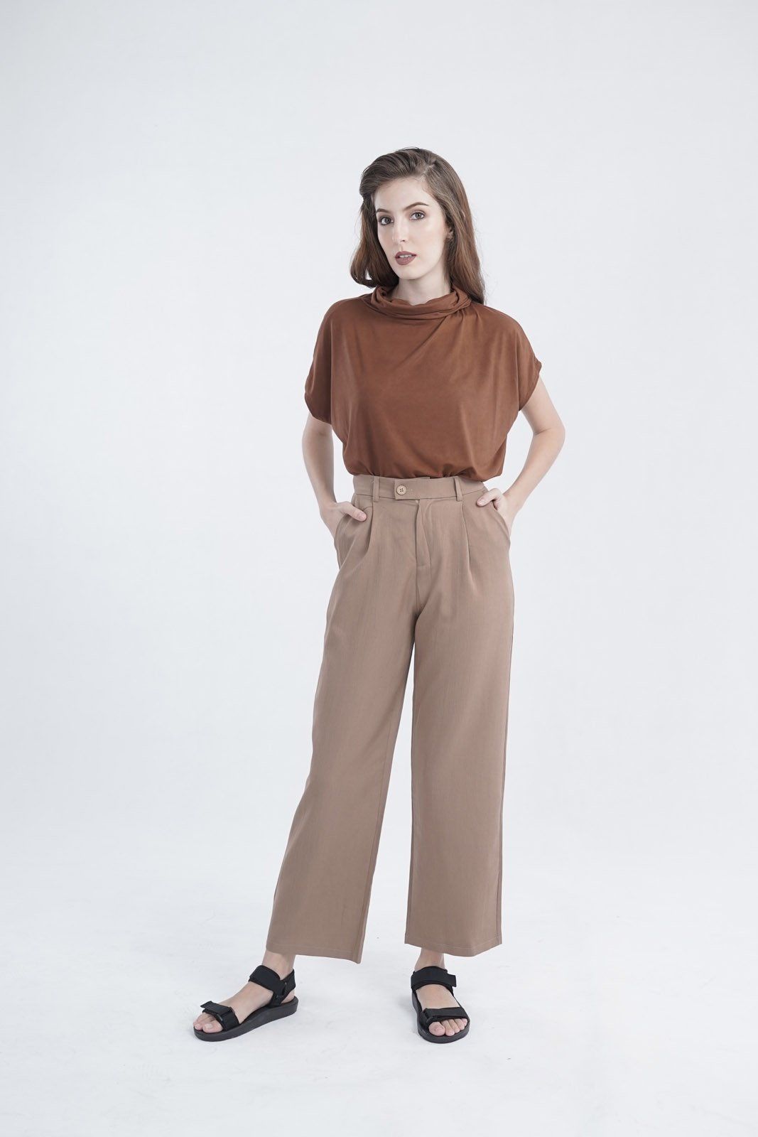 Vanguard Cowl Neck Top