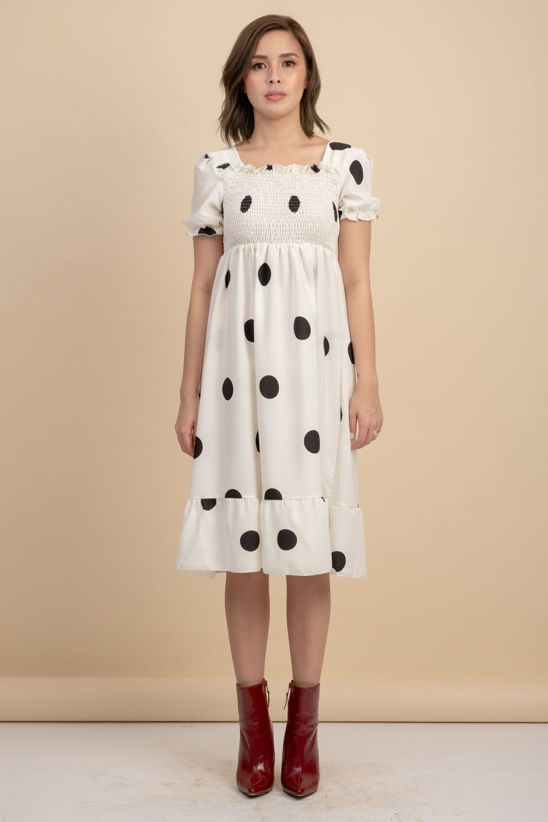 Rosalie Polka Dress