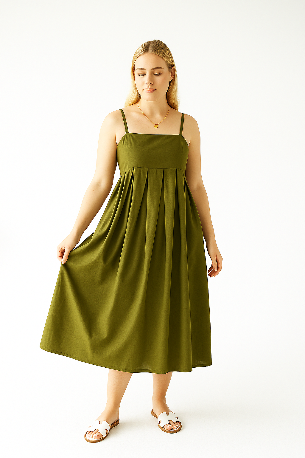 Humán x Get Spotted Style 1 Green: Olive Mornings