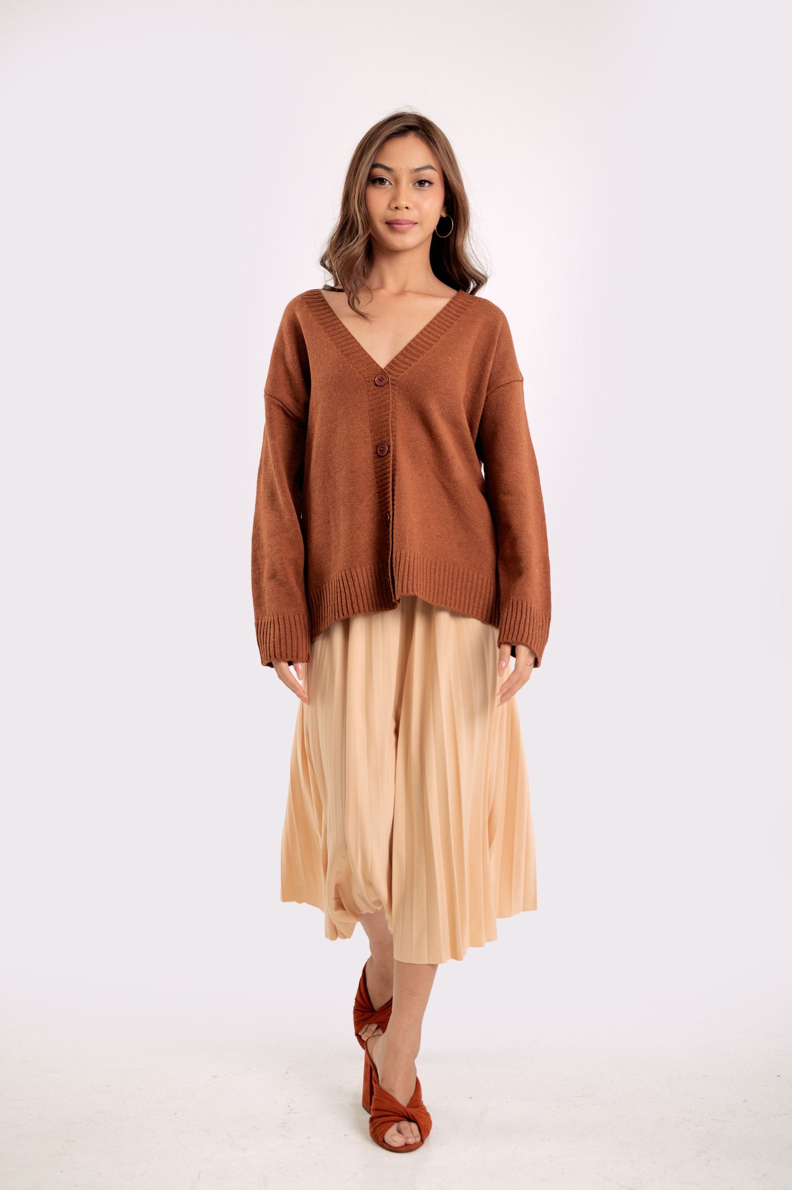 GS Basics 2025: Shine Knitted Cardigan