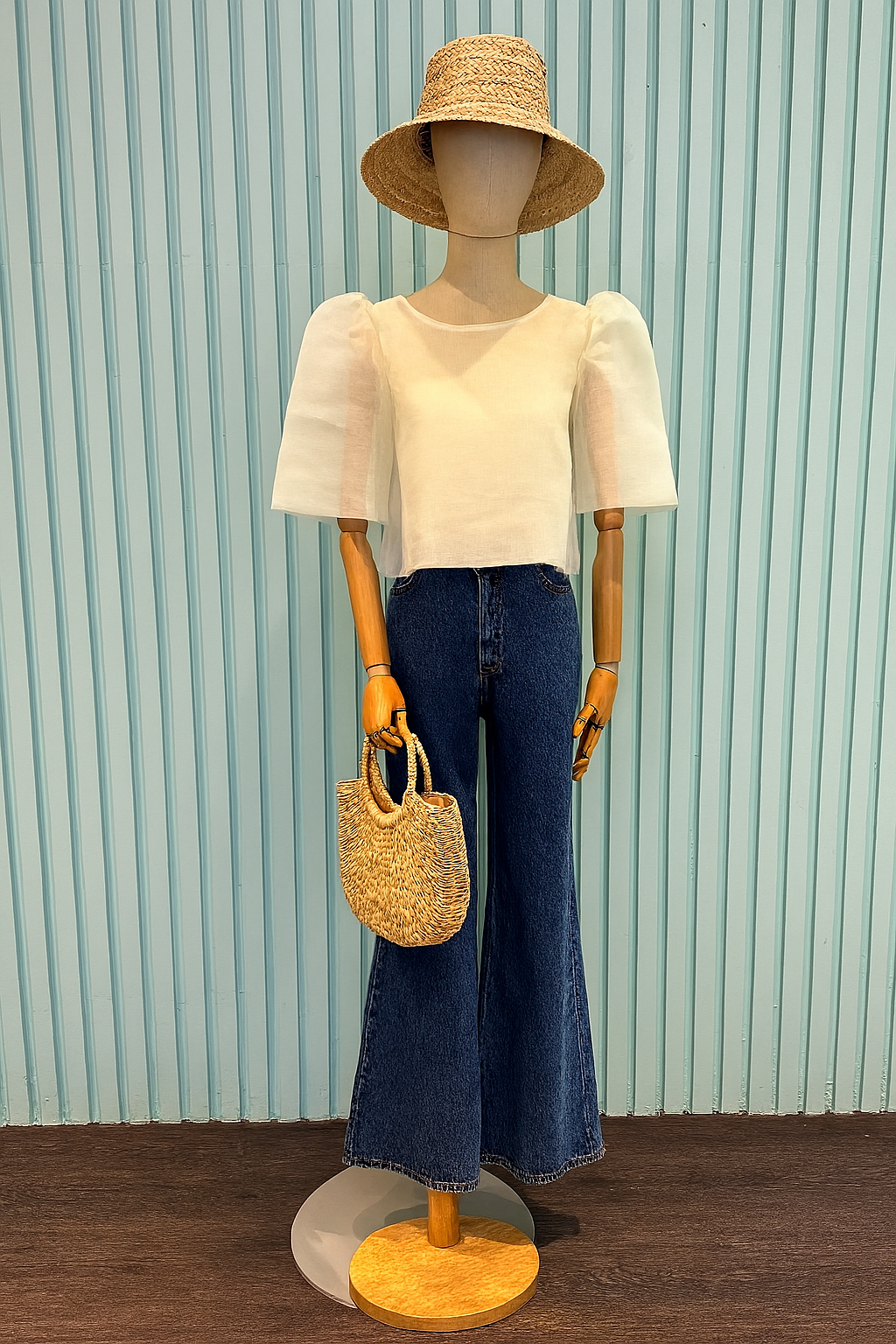 MNL EMGEE by Get Spotted: Sarah Gabriela Filipiniana Top (Plain)
