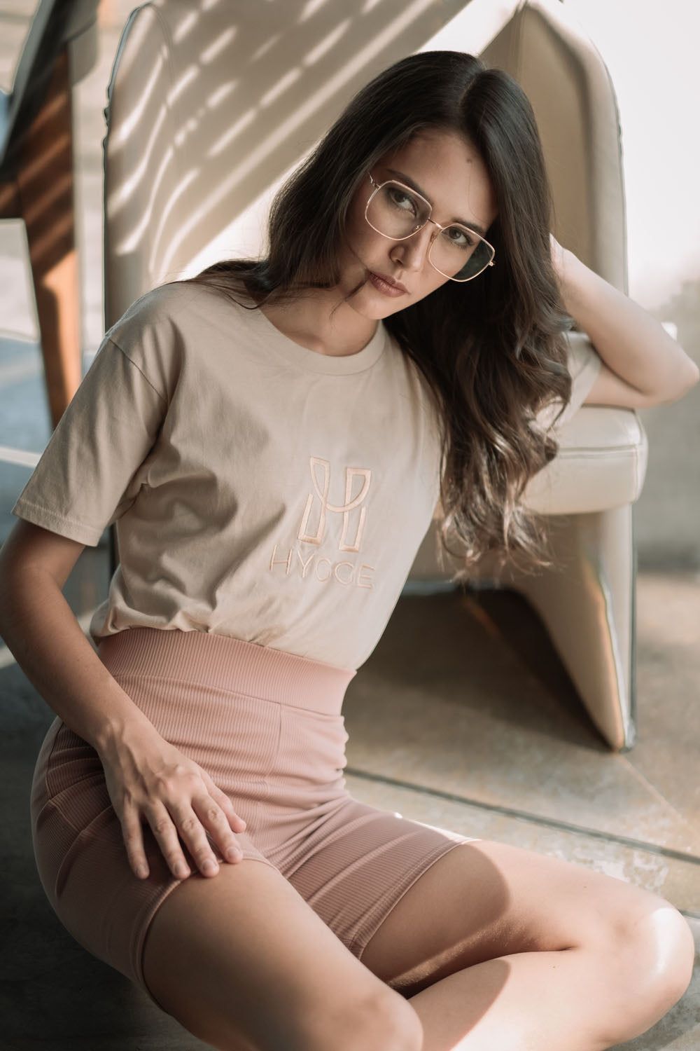 Shop Hygge x GS: Biker Shorts in Old Rose