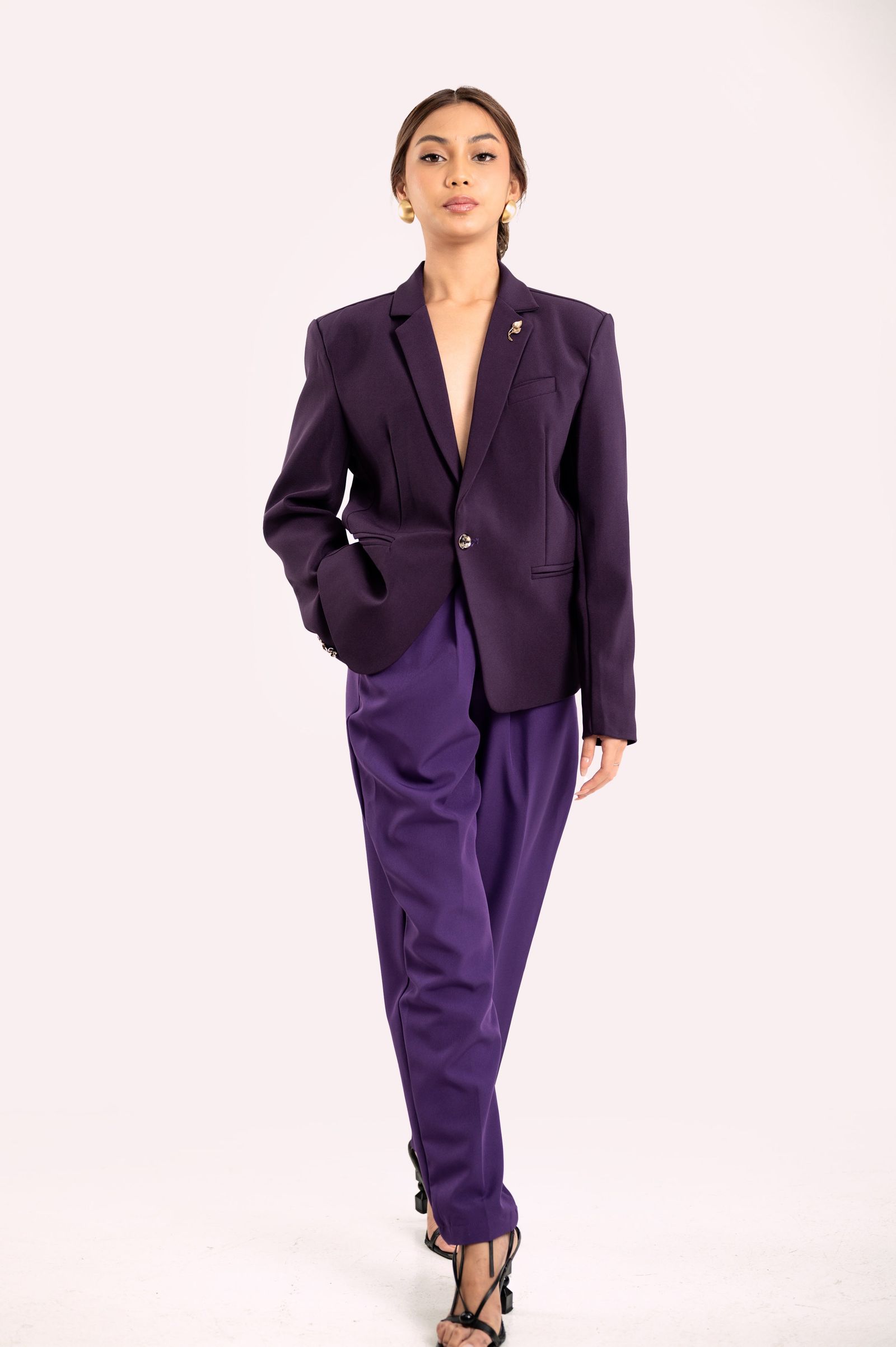 Metropolitan Series: Suit in Purple