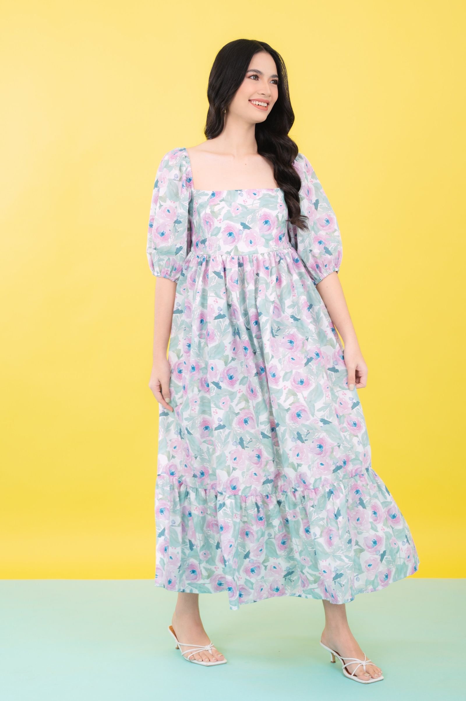 GS Summer: Cassandra in Floral Lavender (Limited)