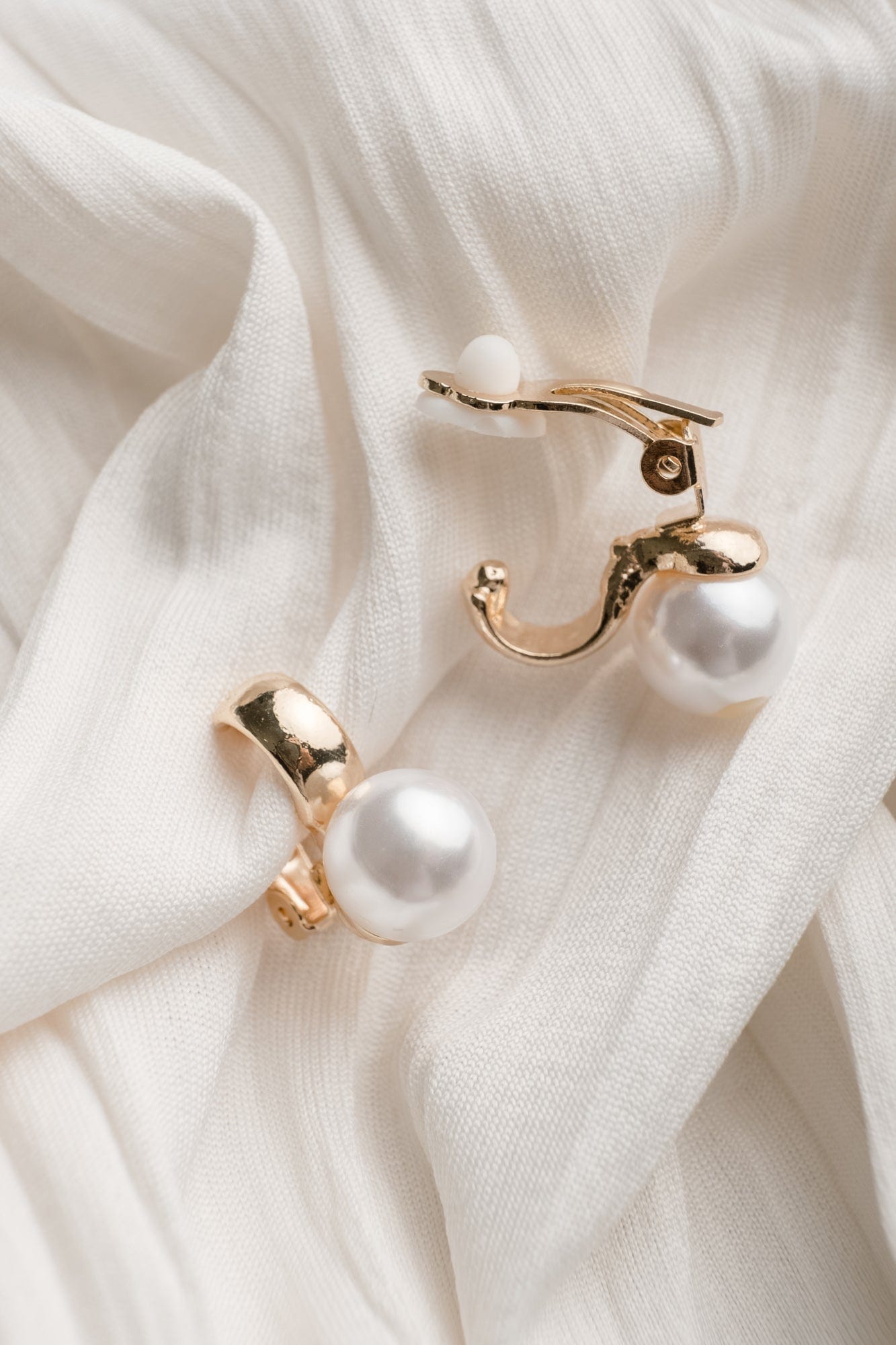 As Long As I Got Pearls Clip-On Earrings