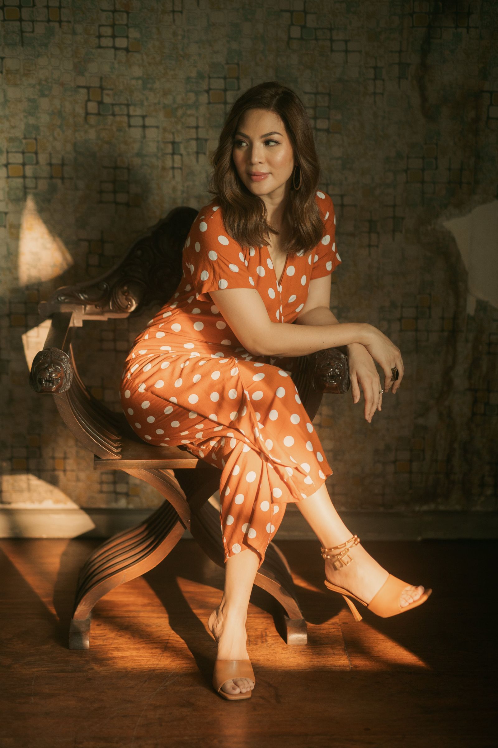GET SPOTTED SHOP STOCKS BFM x LDG 4: LDG 4: Eadie Wrap Jumpsuit