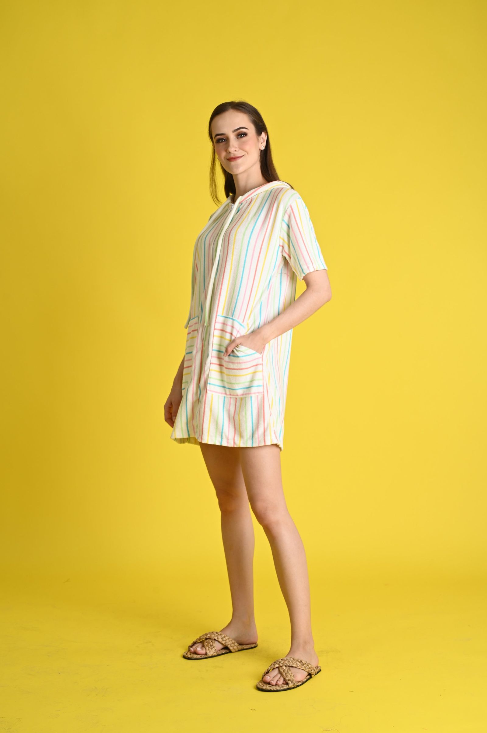 Swim 2023: Parali Towelette Hooded Cover-up