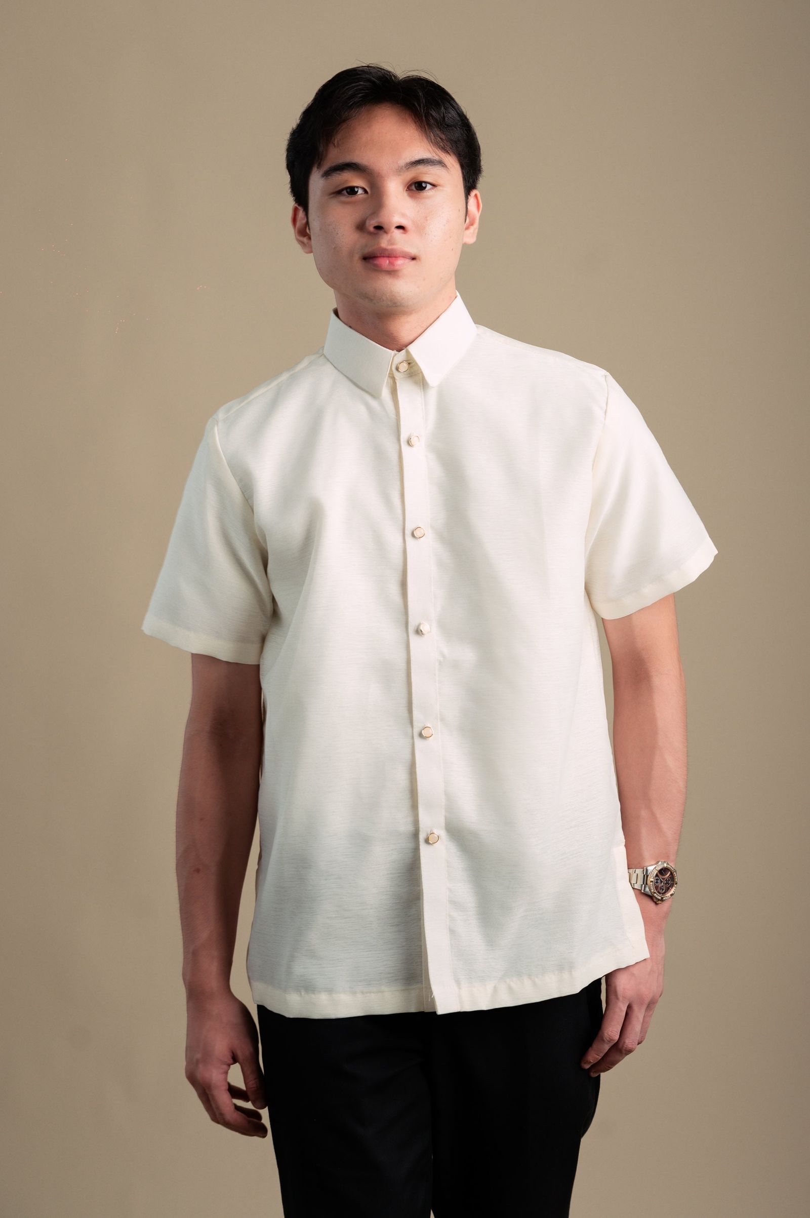 MNL EMGEE by Get Spotted: Plain Barong