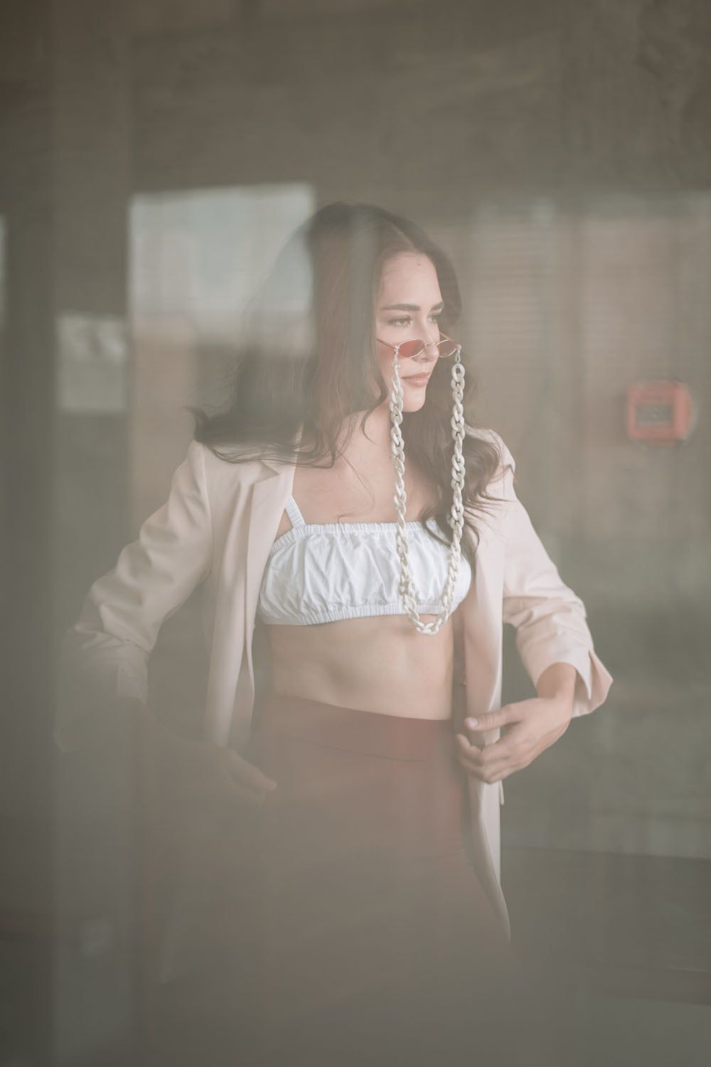 Shop Hygge x GS: Biker Shorts in Maroon