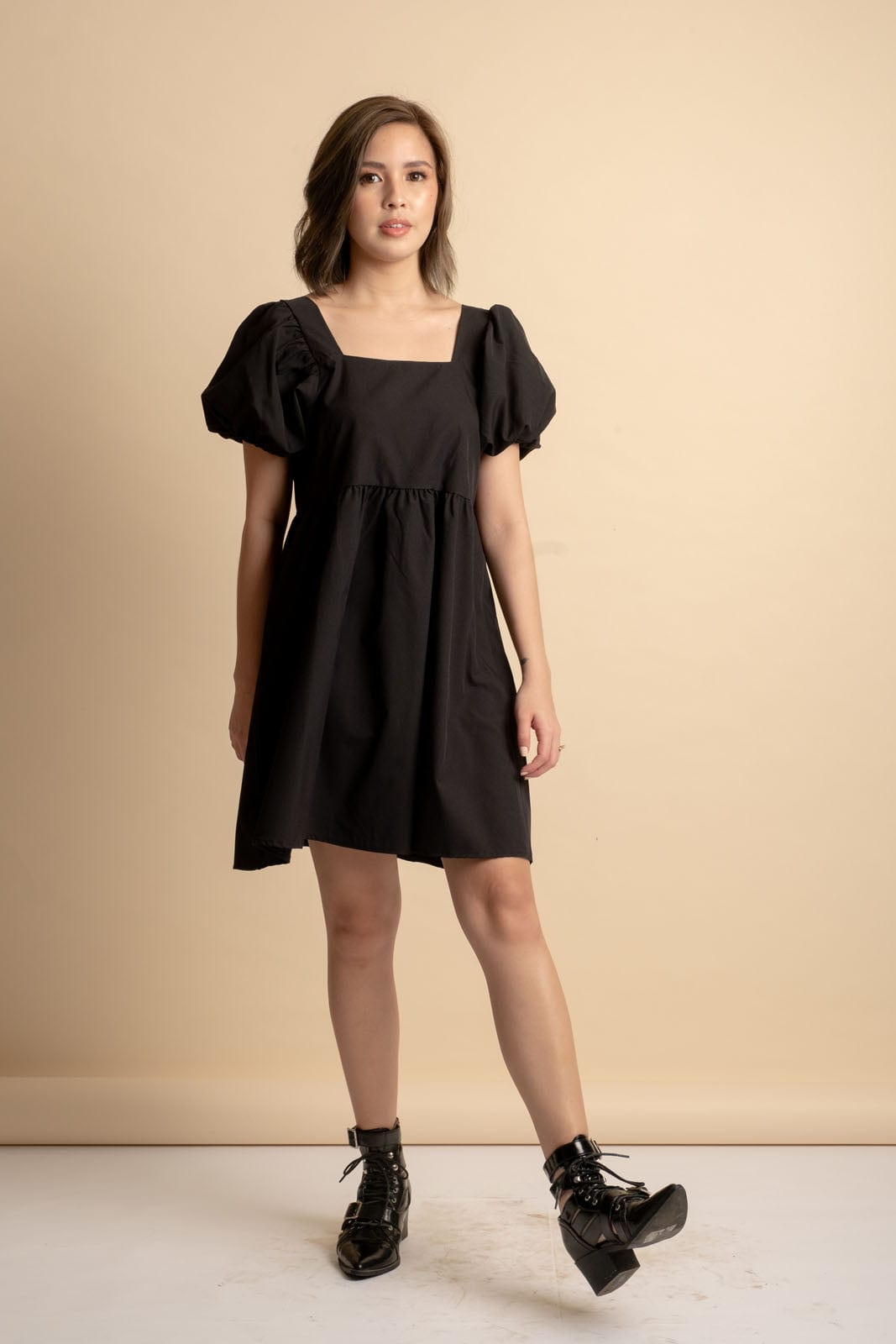 Raize Black Babydoll Dress