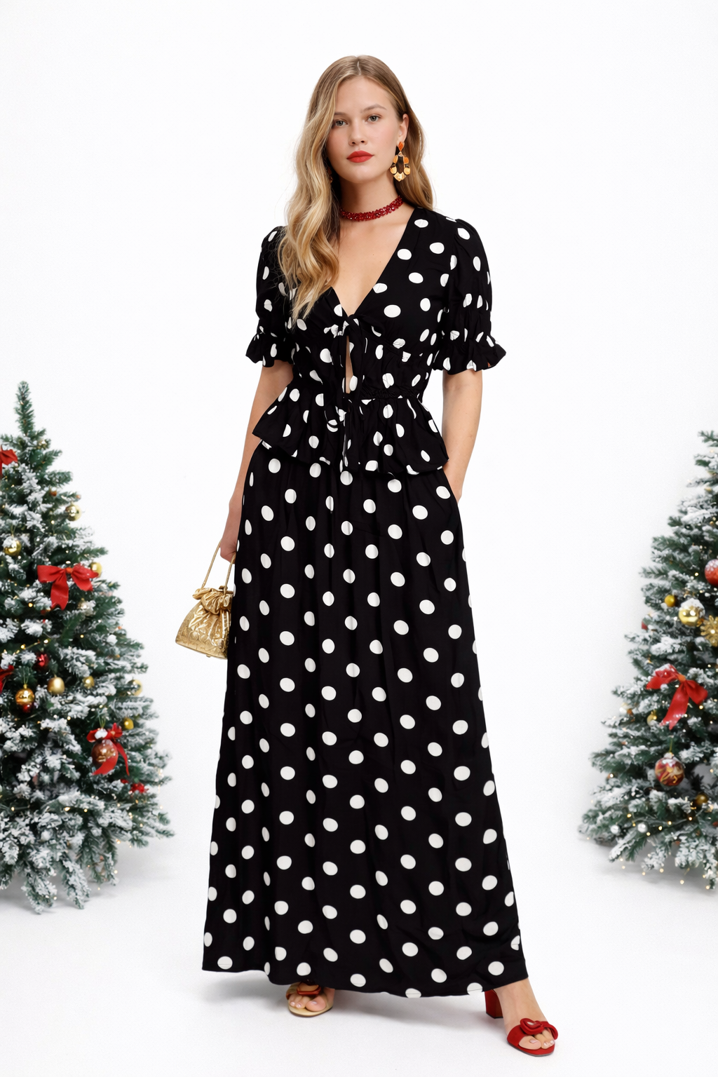 GS Holiday II 2025: Jennie Polka Top