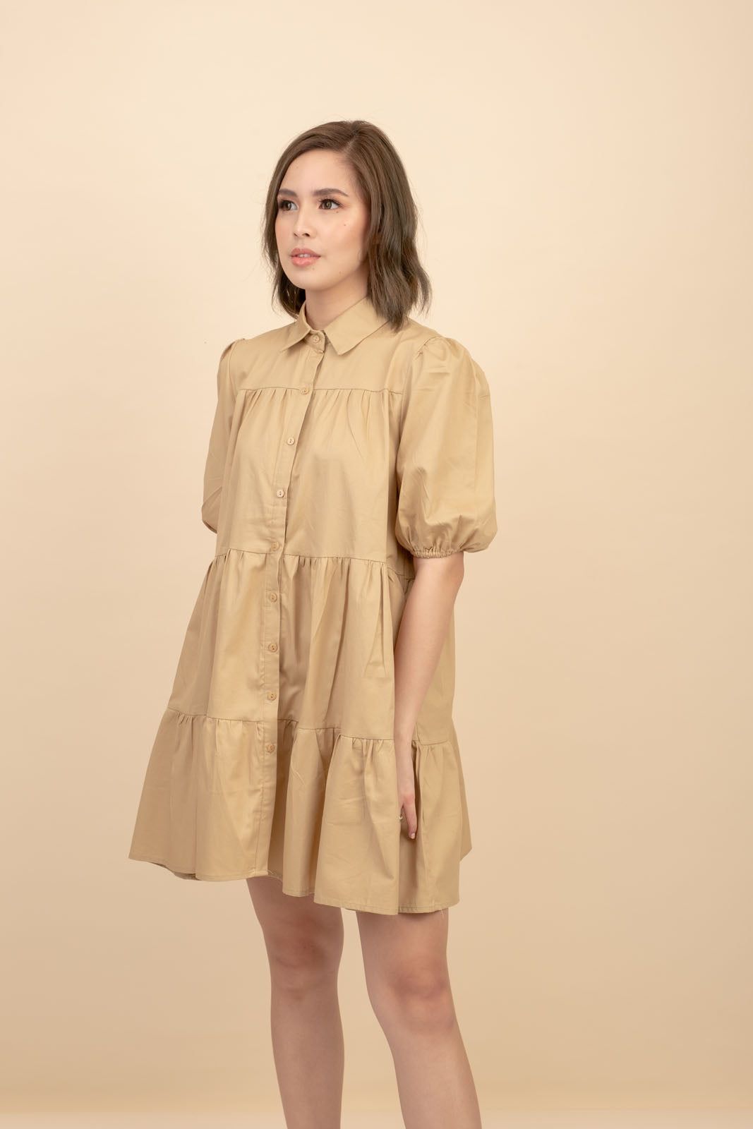 Sarah Brown Mini Dress