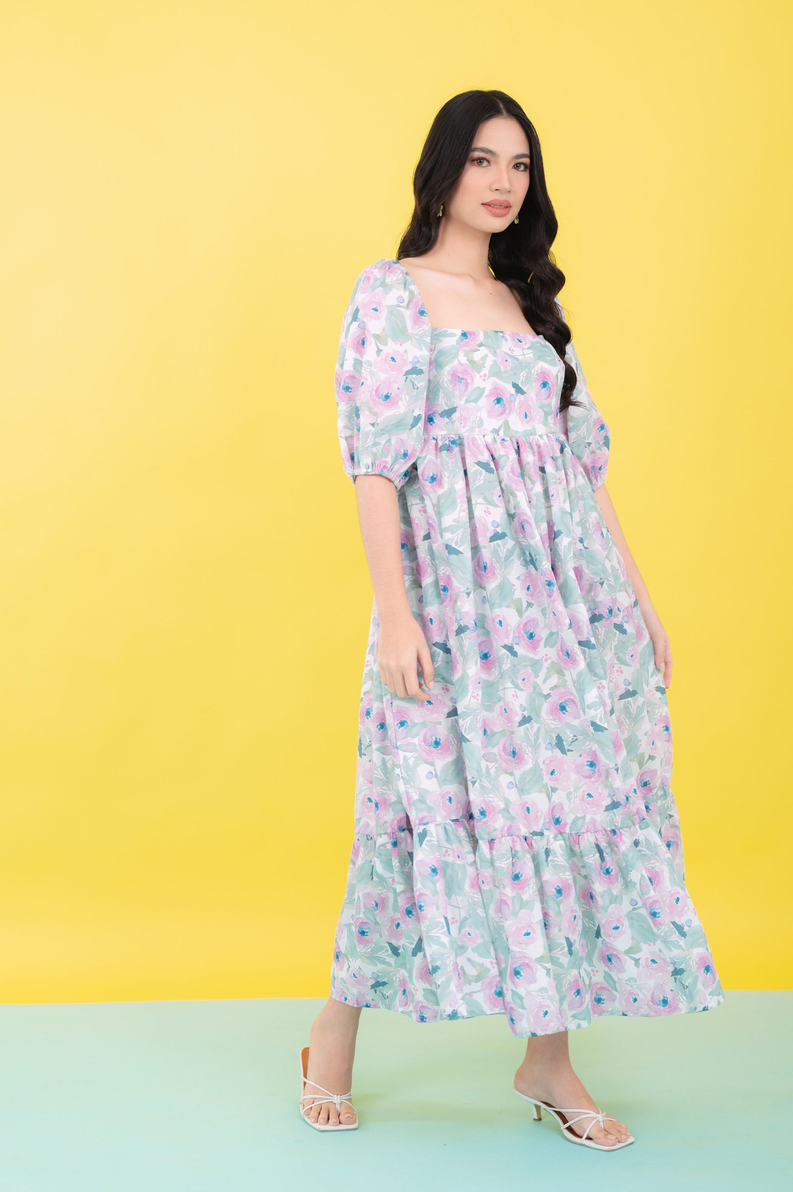 GS Summer: Cassandra in Floral Lavender (Limited)
