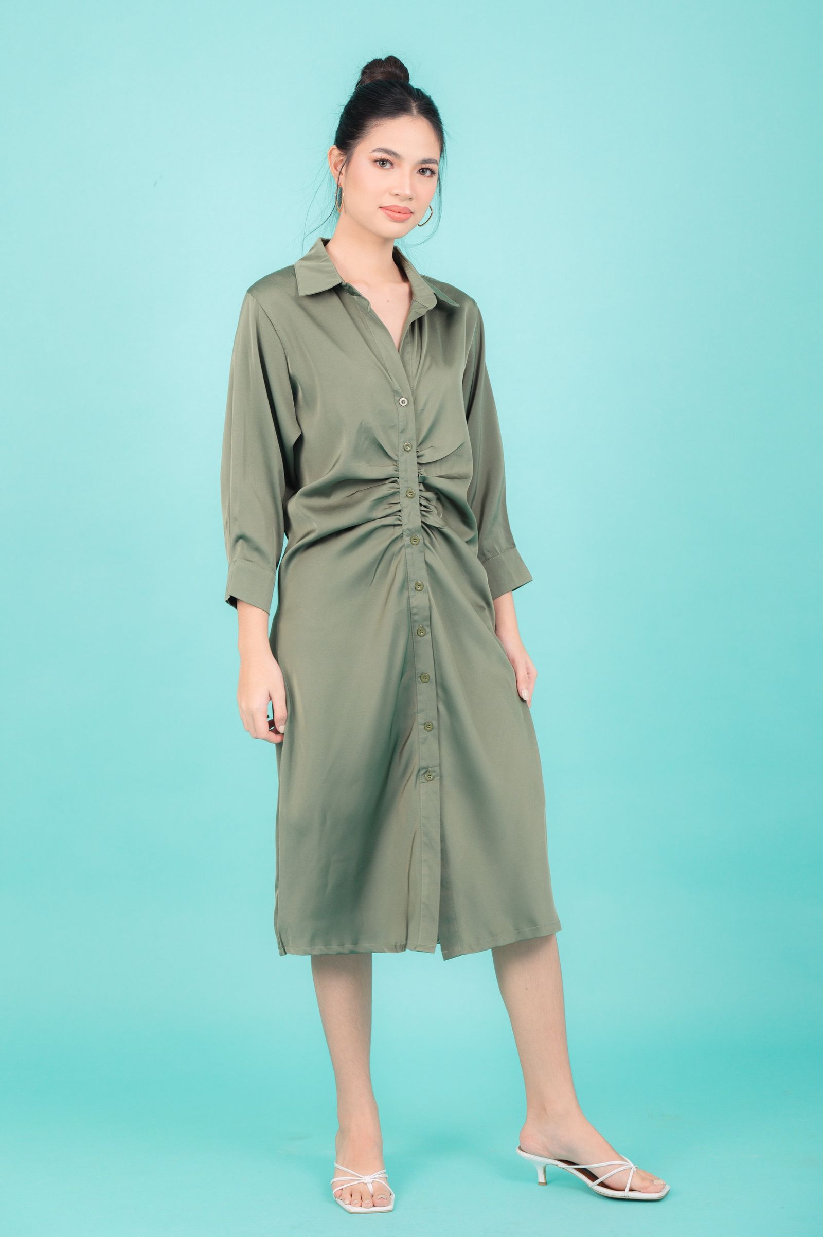 GS Events 2: Willow Silk Buttondown