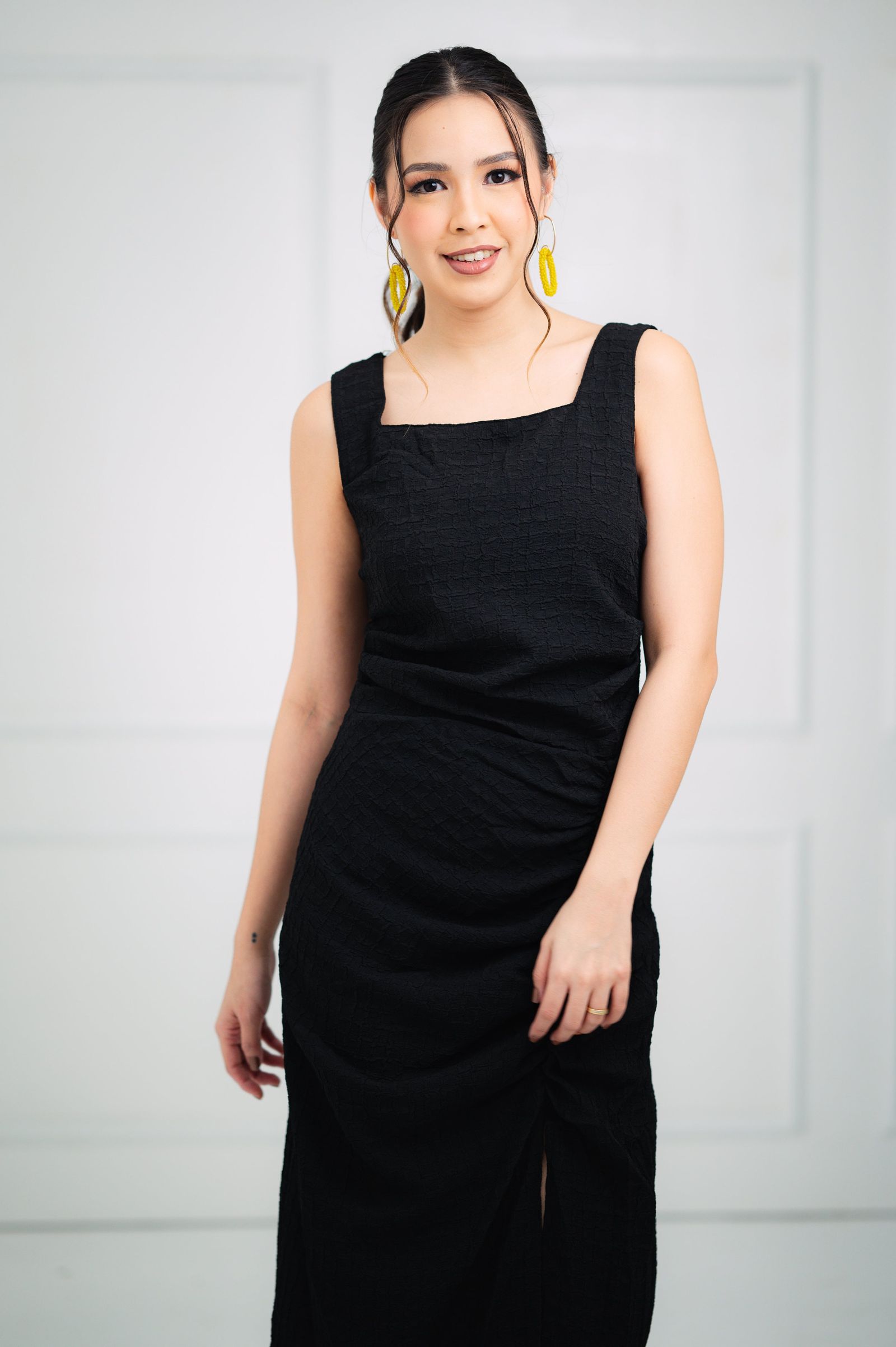 GS Date Night: Cassandra Dress with High Slit