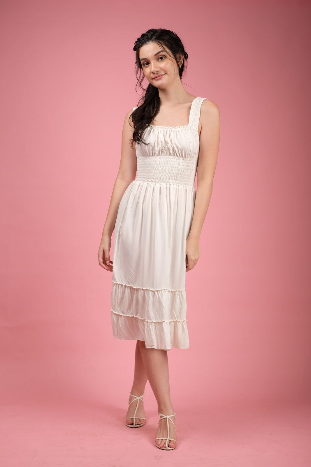 Hannah White Dress