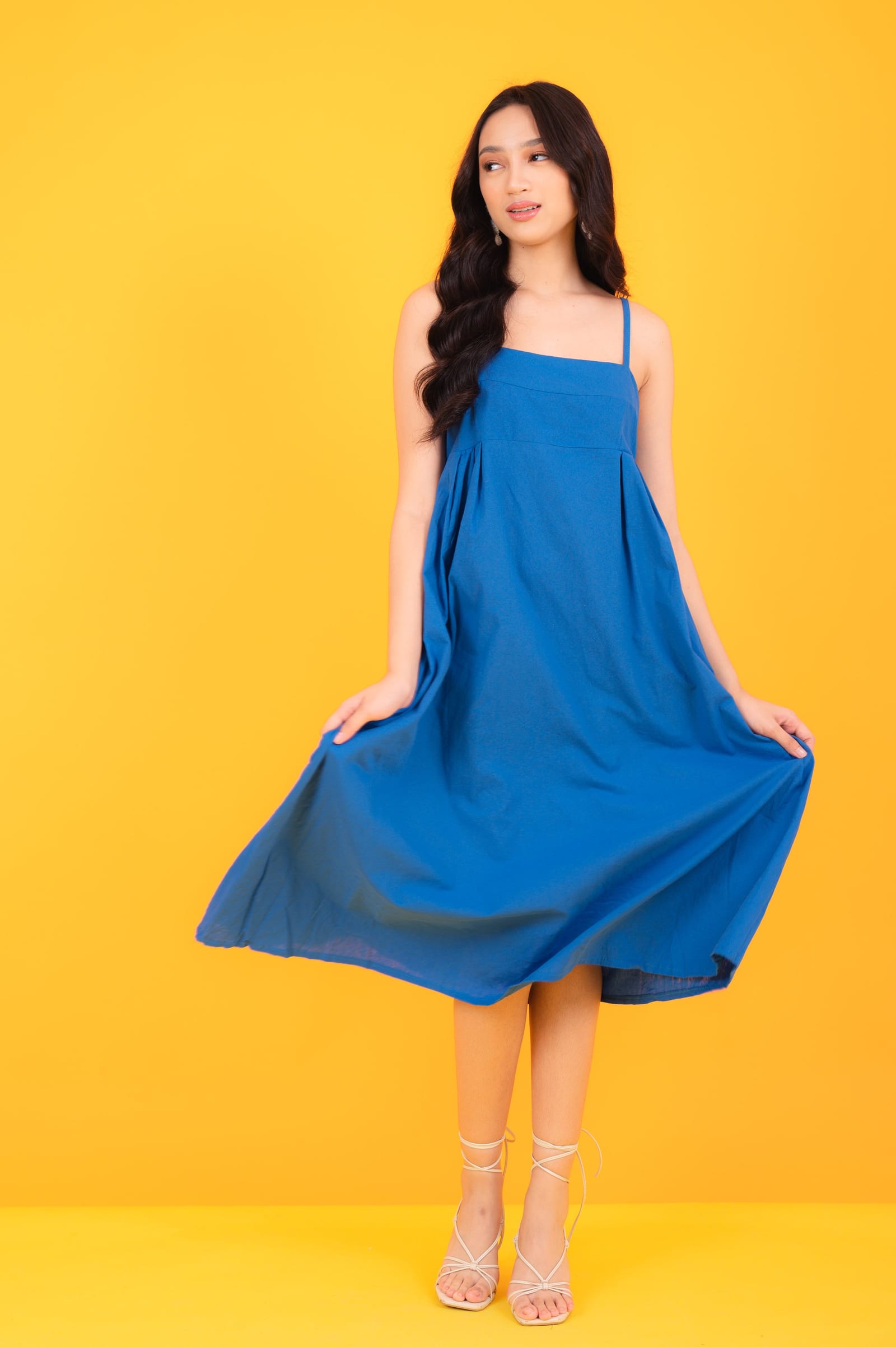 GS Summer: Reese Linen Spaghetti Dress