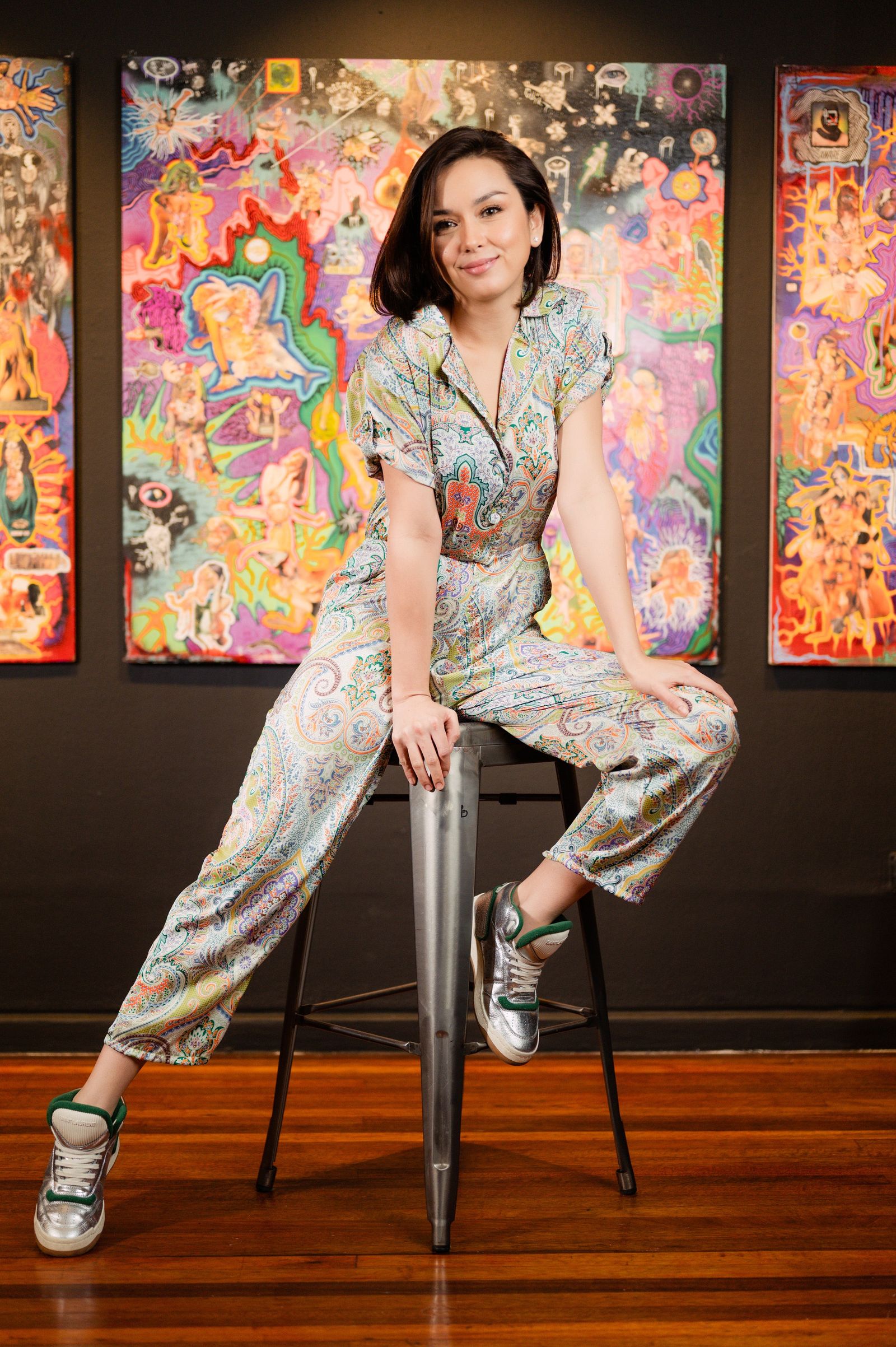 GET SPOTTED SHOP STOCKS Beauty Gonzalez x GS: Amelie Flying High Over Chinatown
