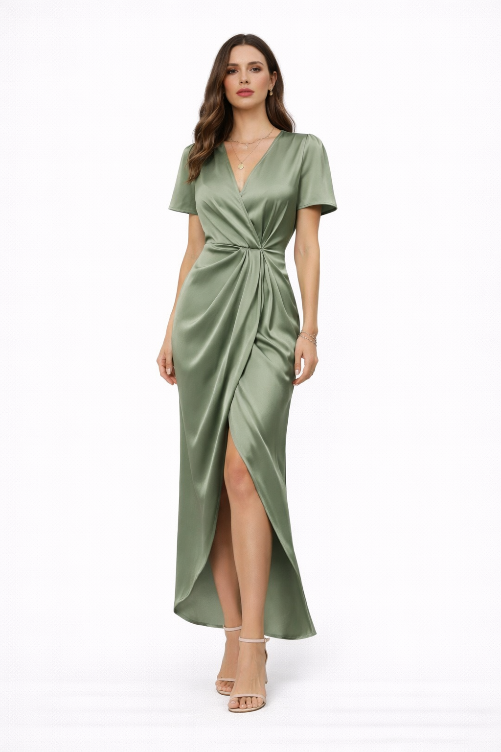 GS Party: Nadia Silk Dress