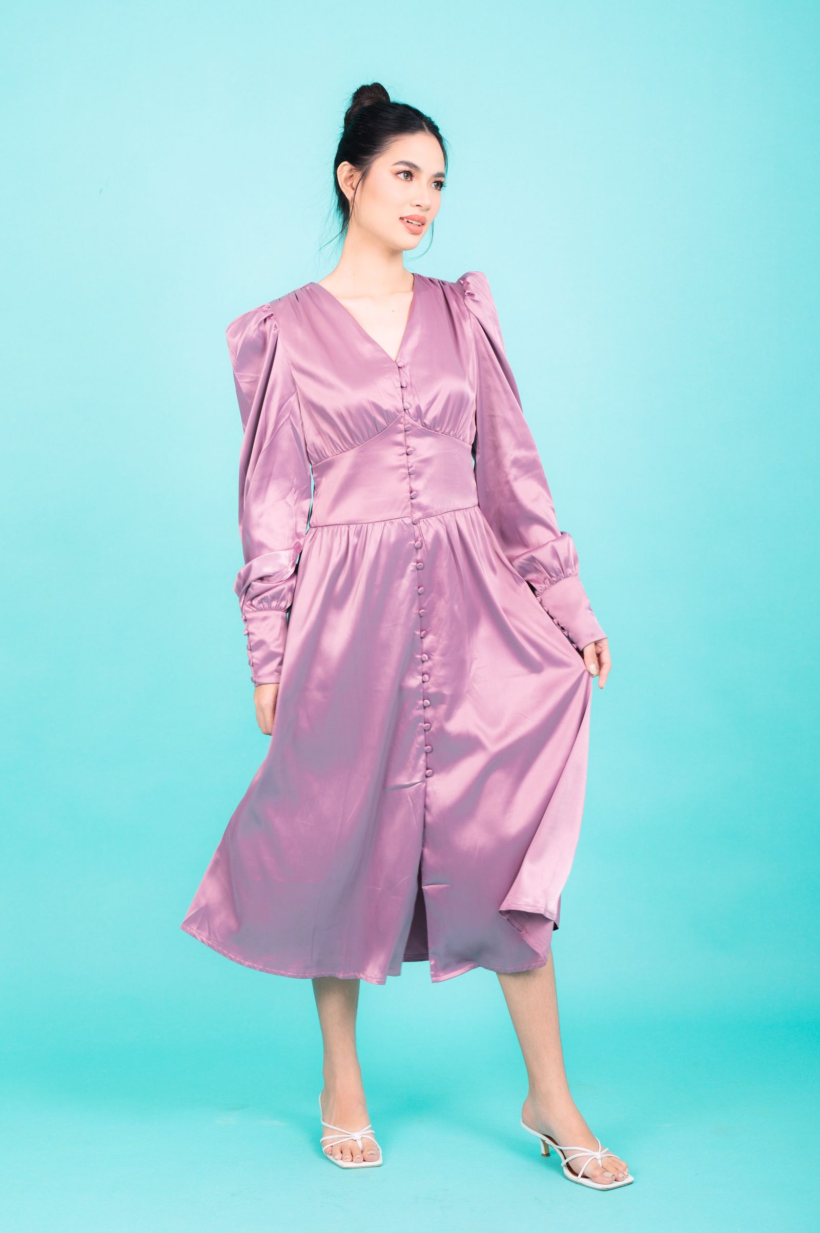 GET SPOTTED SHOP STOCKS GS Holiday: Izen Silk Dress