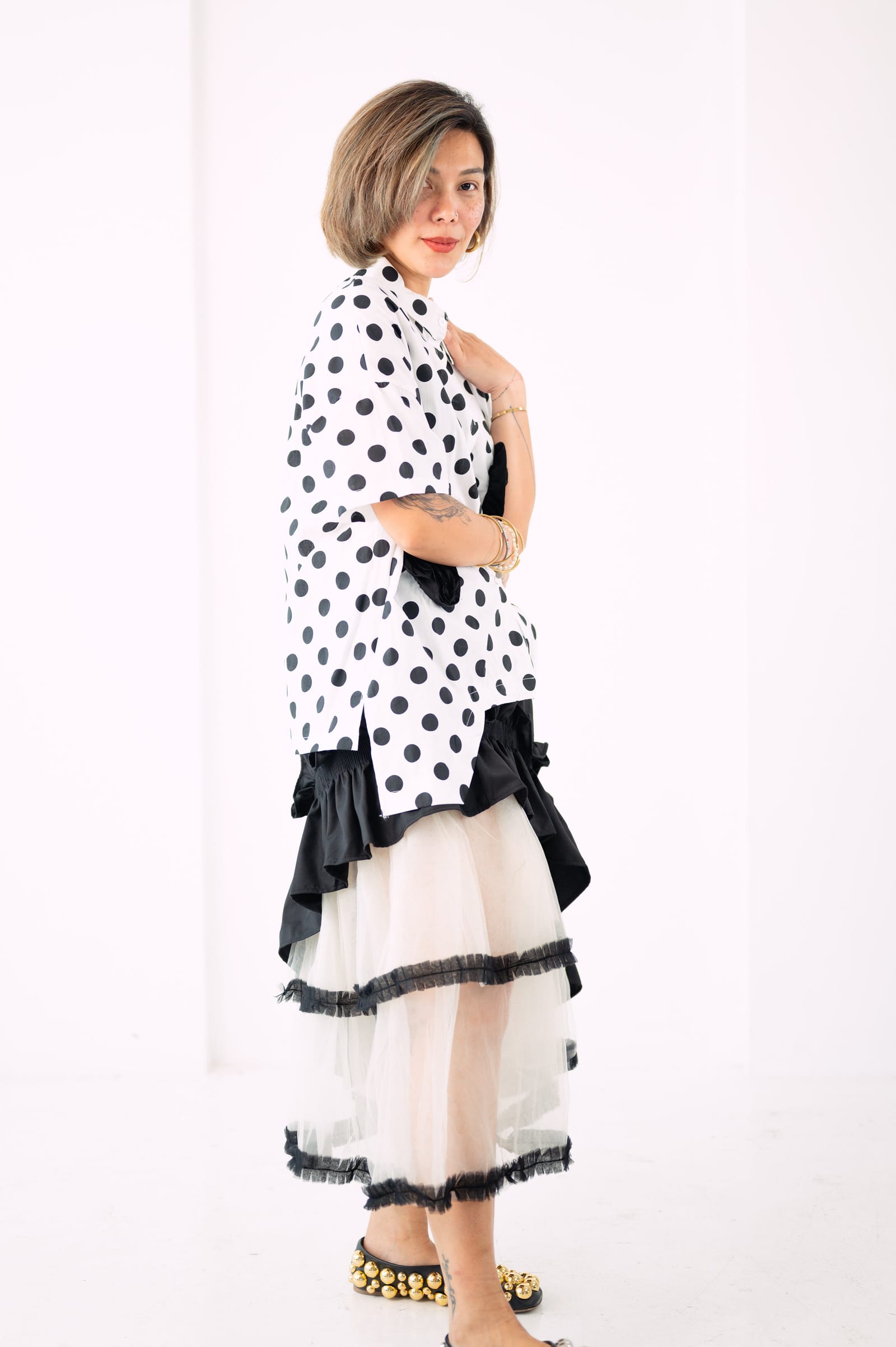 GS Androgynous: Shota Statement Skirt