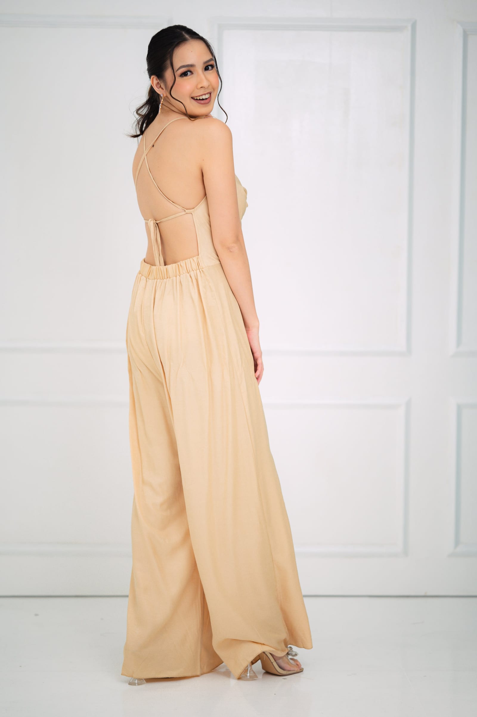 GS Date Night: Lianne Cowl Neck Jumpsuit