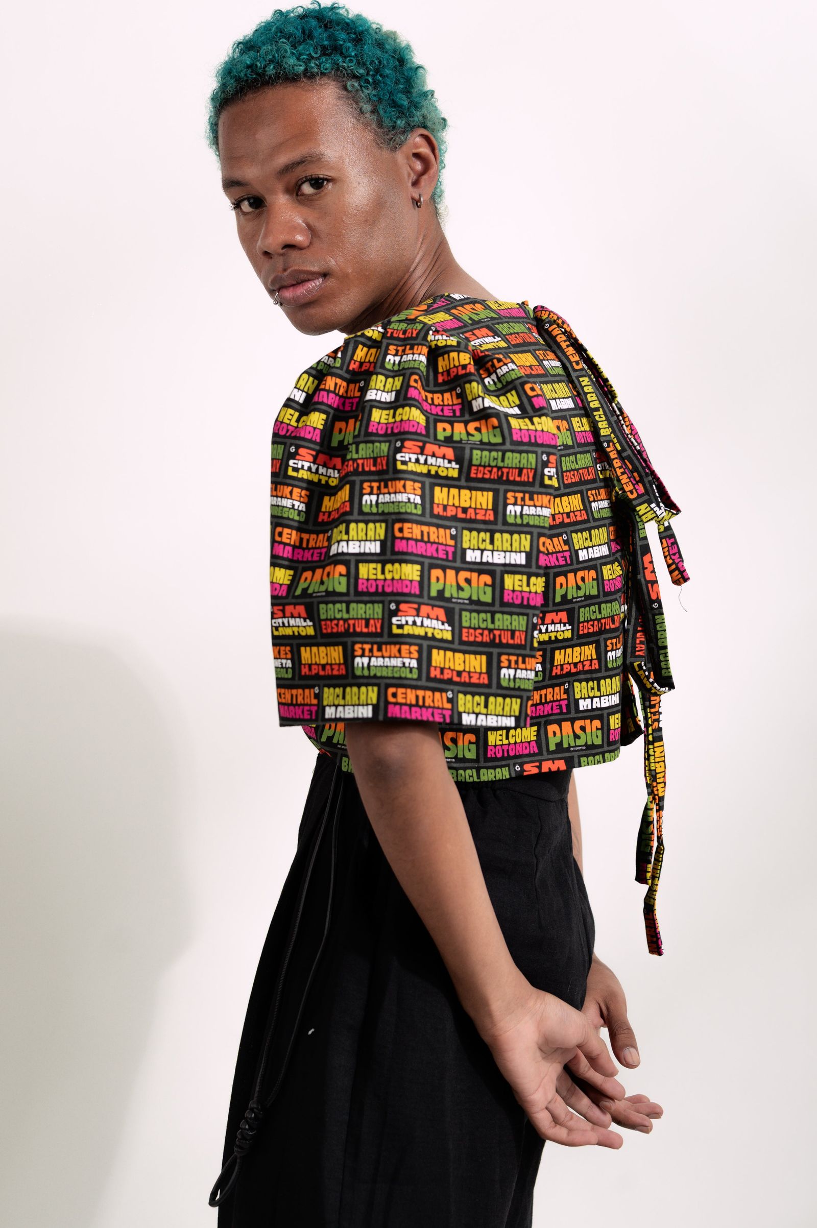 MNL EMGEE by Get Spotted: Gabriela Top in Para Po Fabric