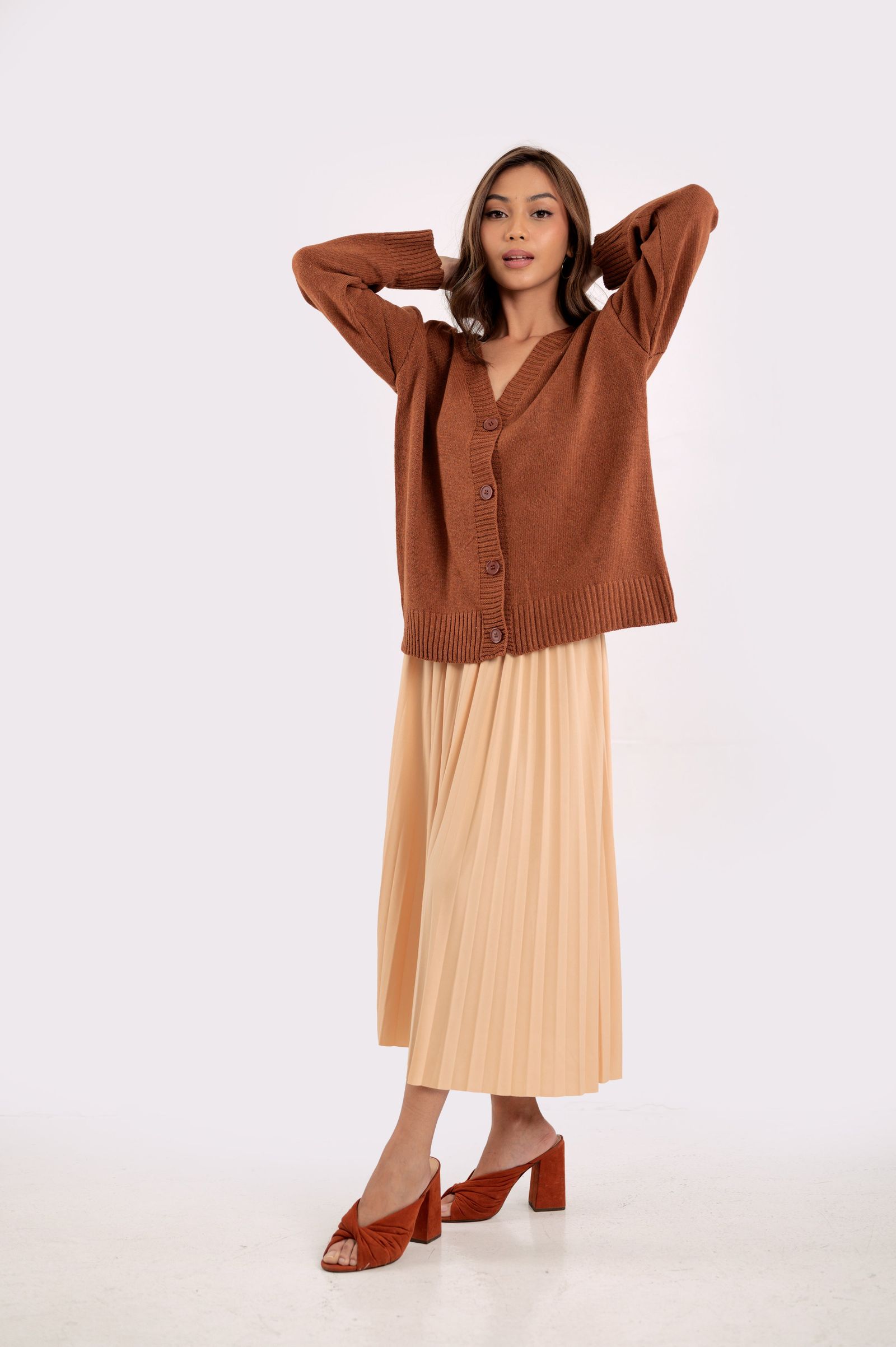 GS Basics 2025: Shine Knitted Cardigan