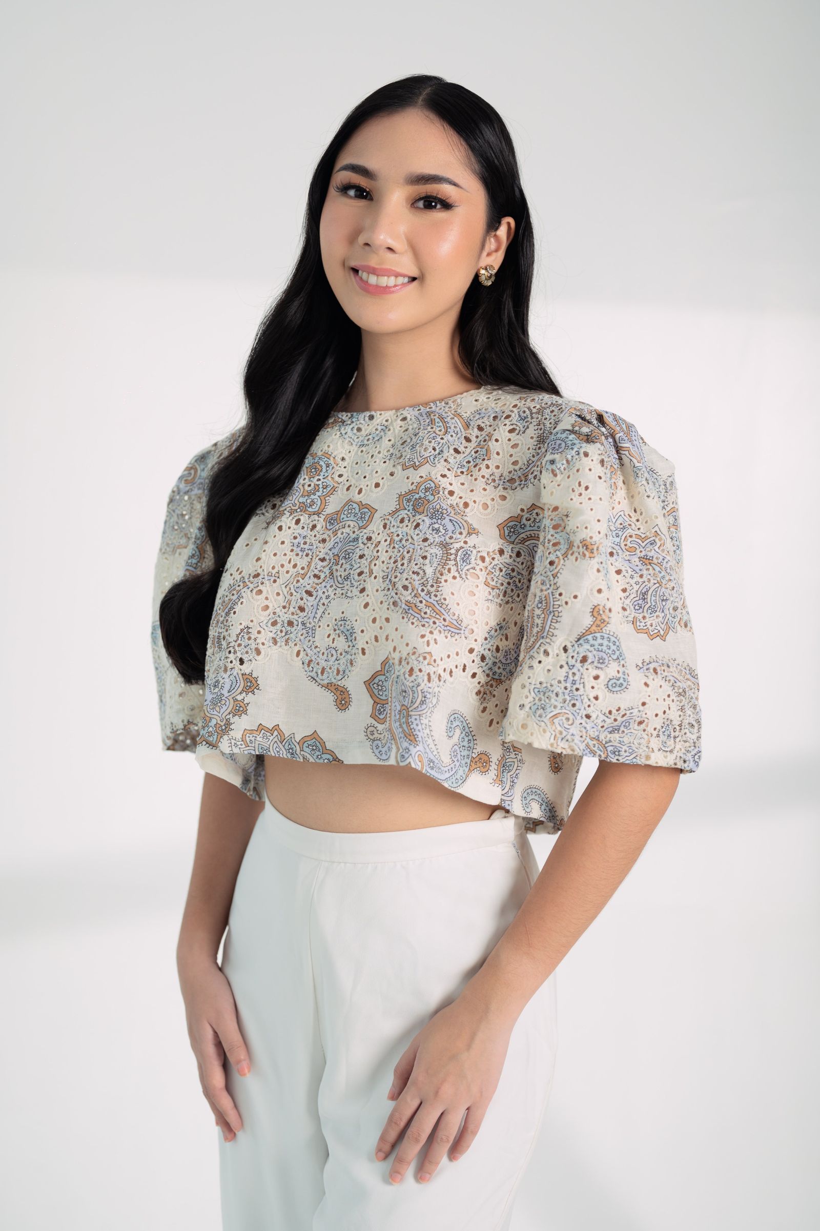 SPECIAL COLLECTION: Melchora Top in Positano