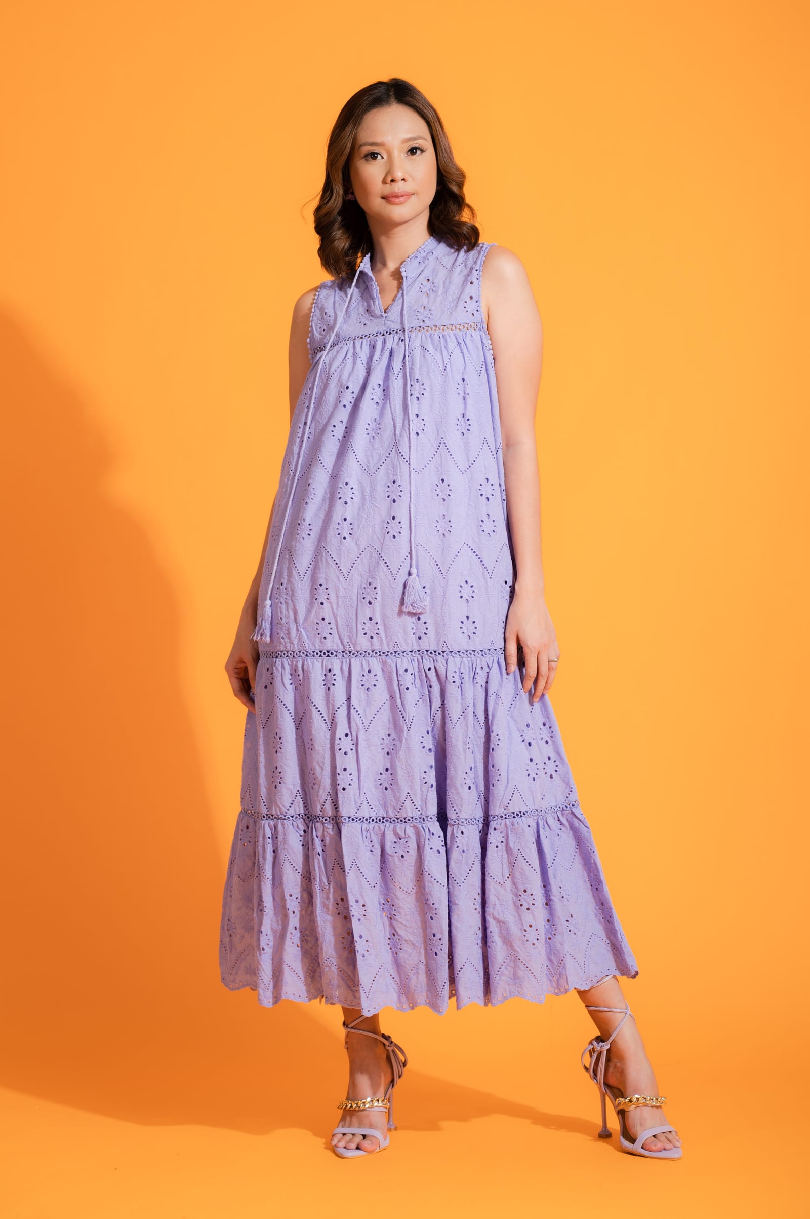 GS Eyelet: Maxene Dress