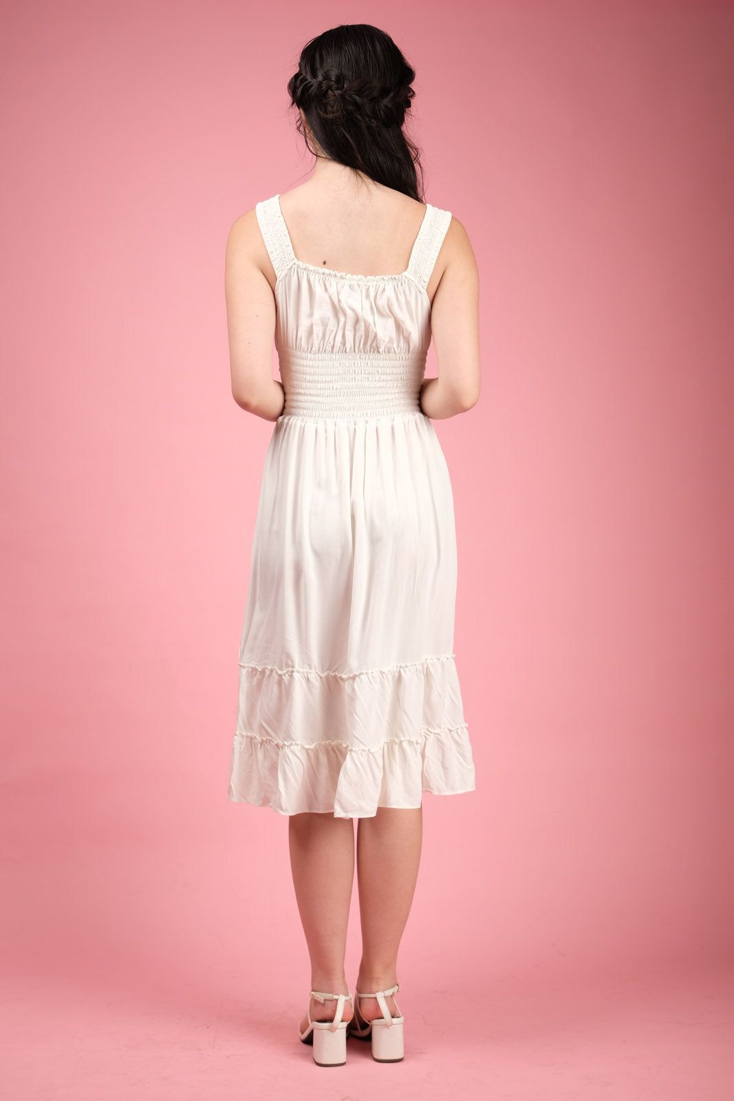 Hannah White Dress