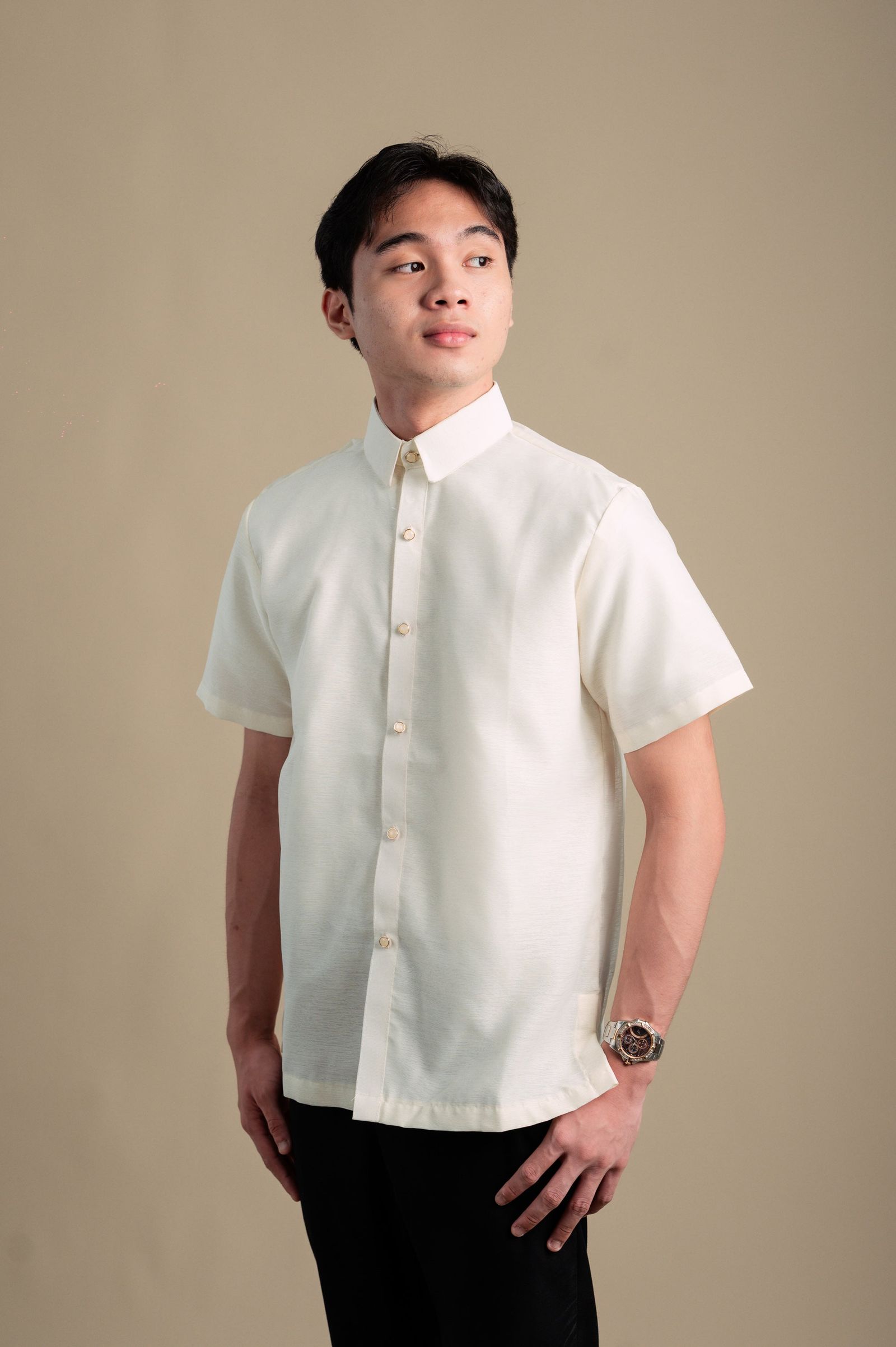 MNL EMGEE by Get Spotted: Plain Barong