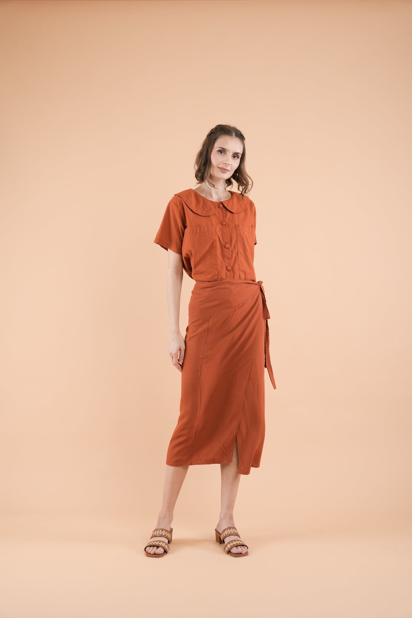 GET SPOTTED SHOP STOCKS Mix and Match Bottoms: Aerilyn Sarong Skirt